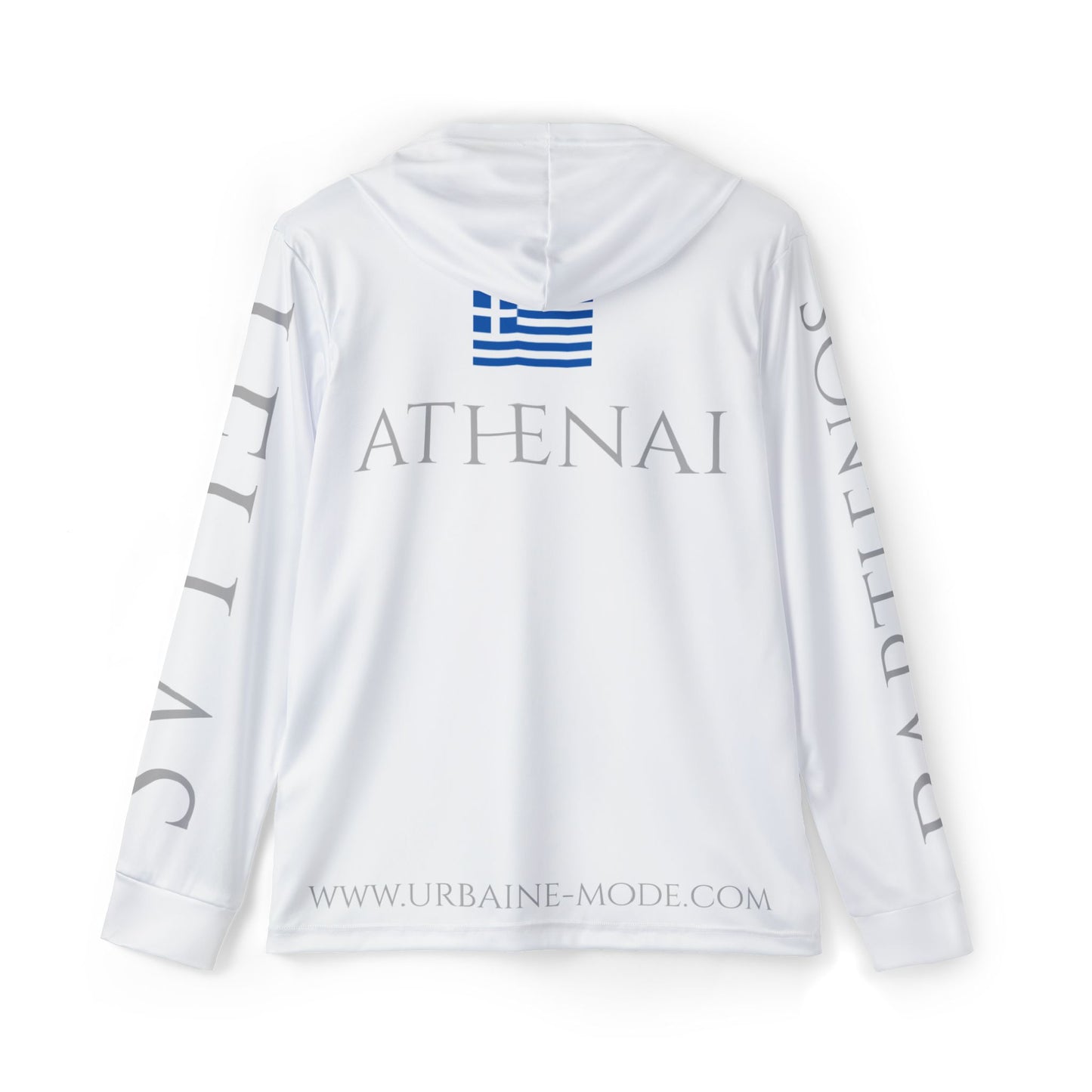 Bus - Athene - Greece - Men's Sports Warmup Hoodie (AOP)