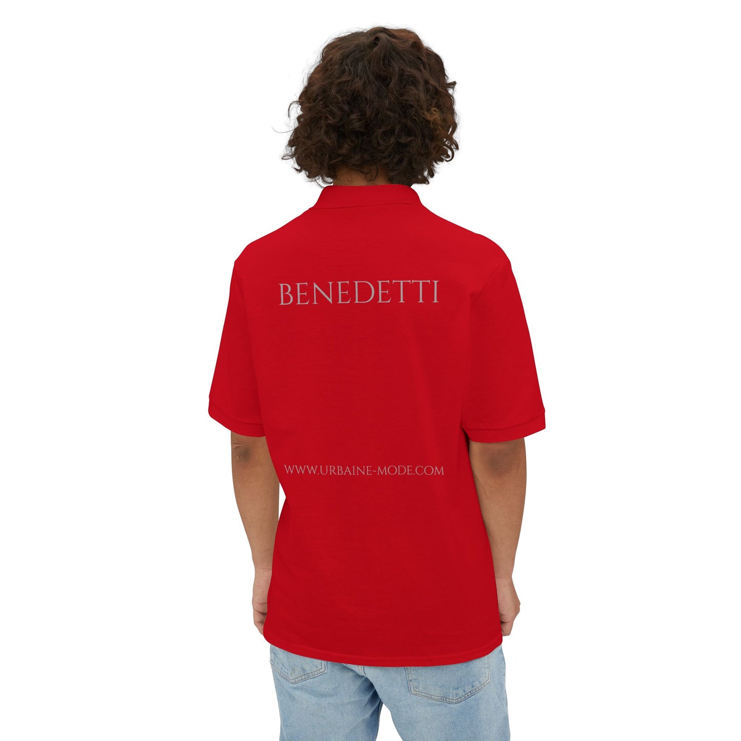 Benedetti - Como culpar el viento si yo abri la ventana - Men's Piqué Polo