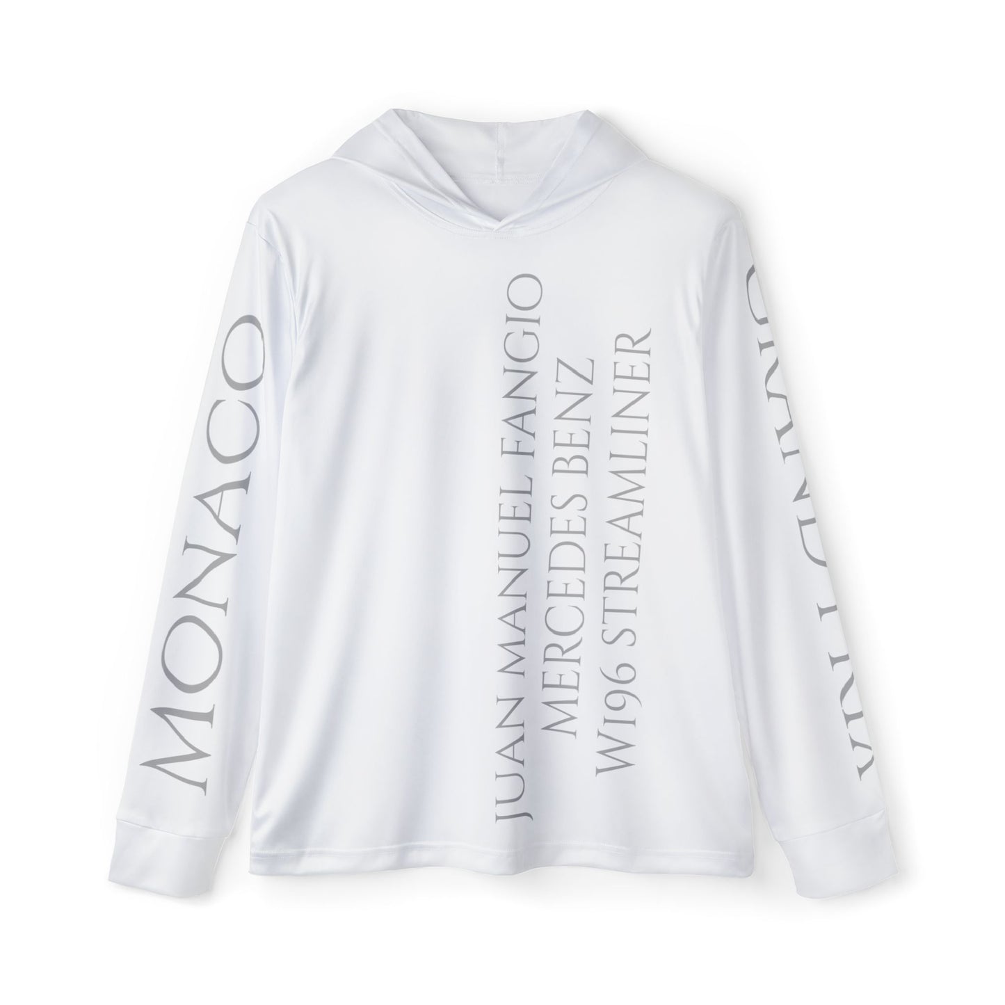 Legend GP - 1954 Fangio - Mercedes Benz - Monaco - Monte Carlo - Men's Sports Warmup Hoodie (AOP)