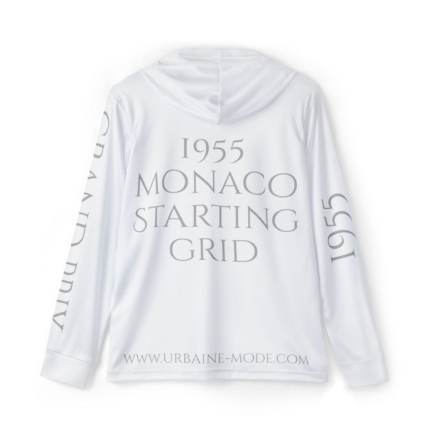 Legend GP - 1955 Monaco - Monte Carlo - Starting Grid - Men's Sports Warmup Hoodie (AOP)