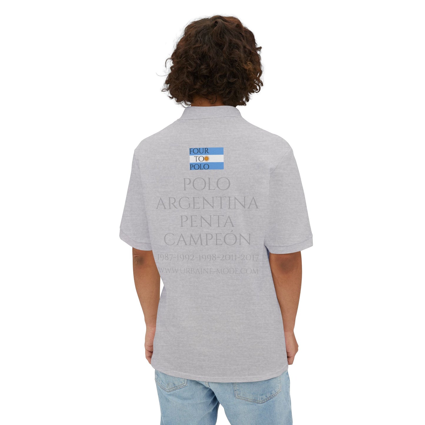 Quilombo - Polo - Men's Piqué Polo