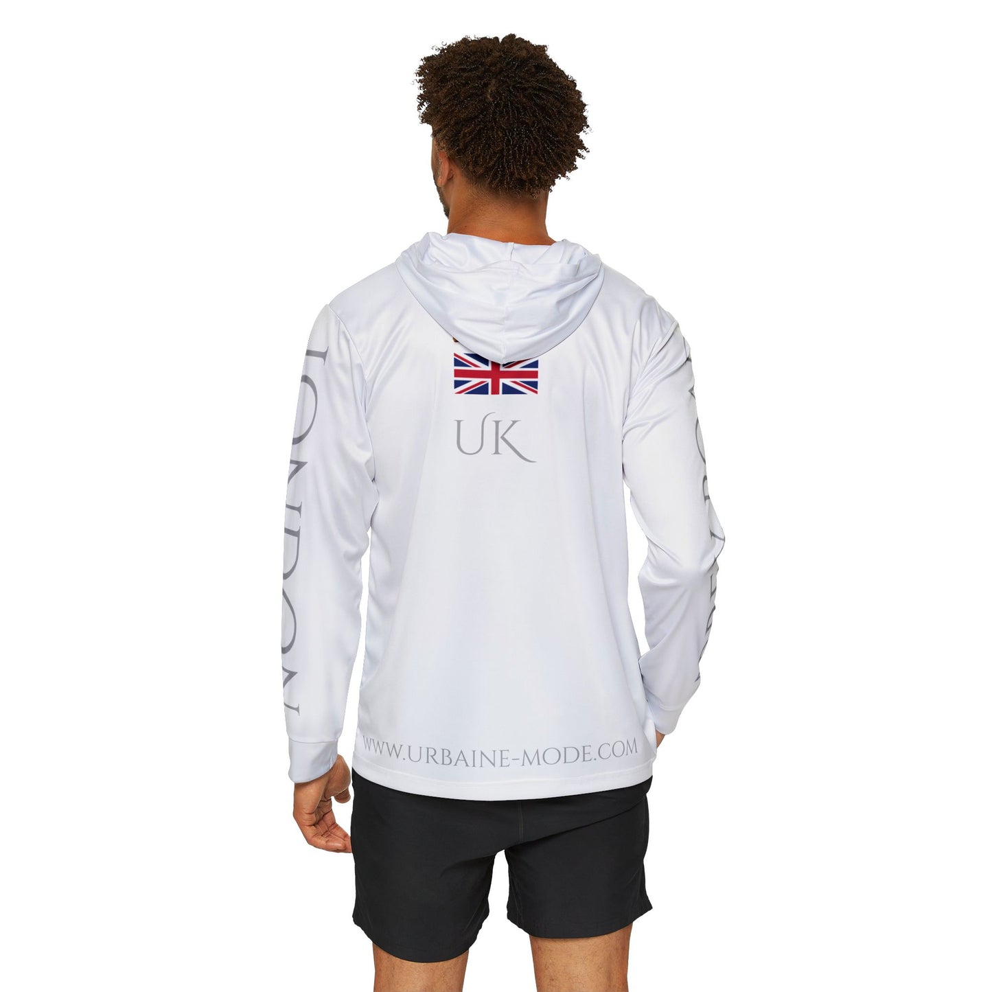 Bus - London - UK - Men's Sports Warmup Hoodie (AOP)