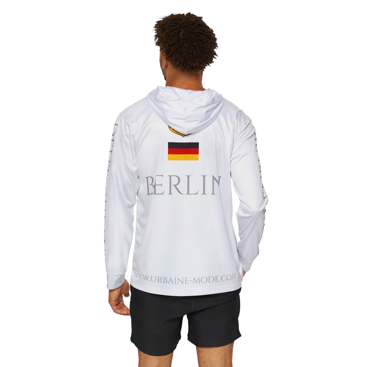 Bus - Berlin - Germany - Men's Sports Warmup Hoodie (AOP)