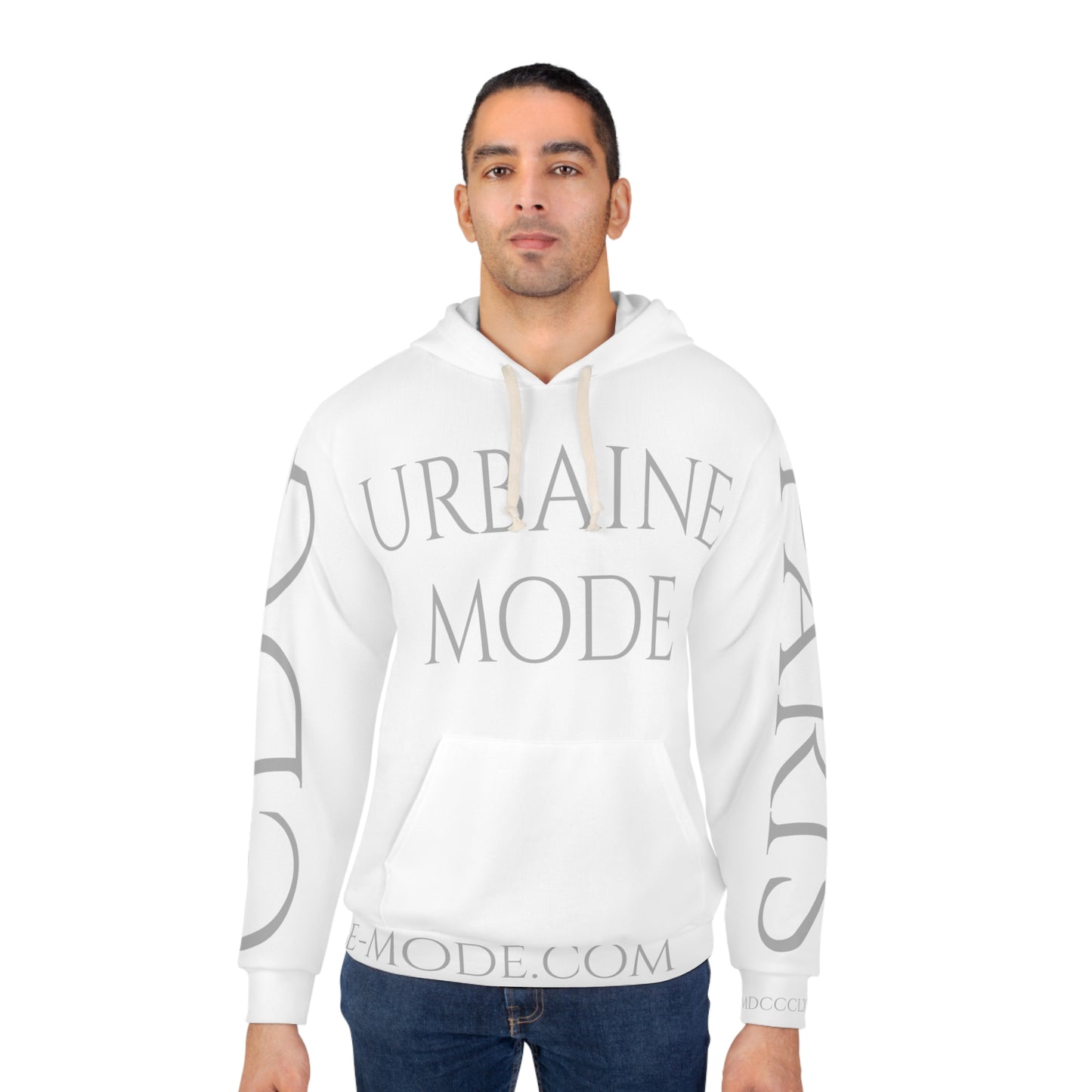 Arquitecture - CDG - France - Montmartre - B&W - Unisex Pullover Hoodie (AOP)