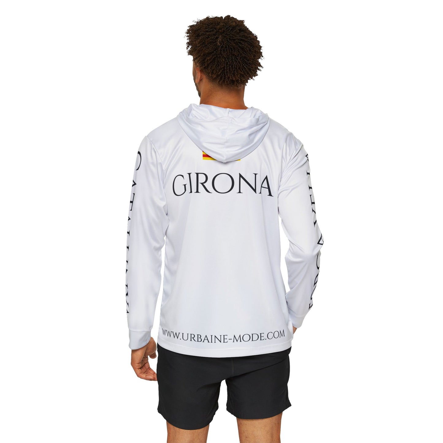 Bus - Girona - Catalunya - Men's Sports Warmup Hoodie (AOP)