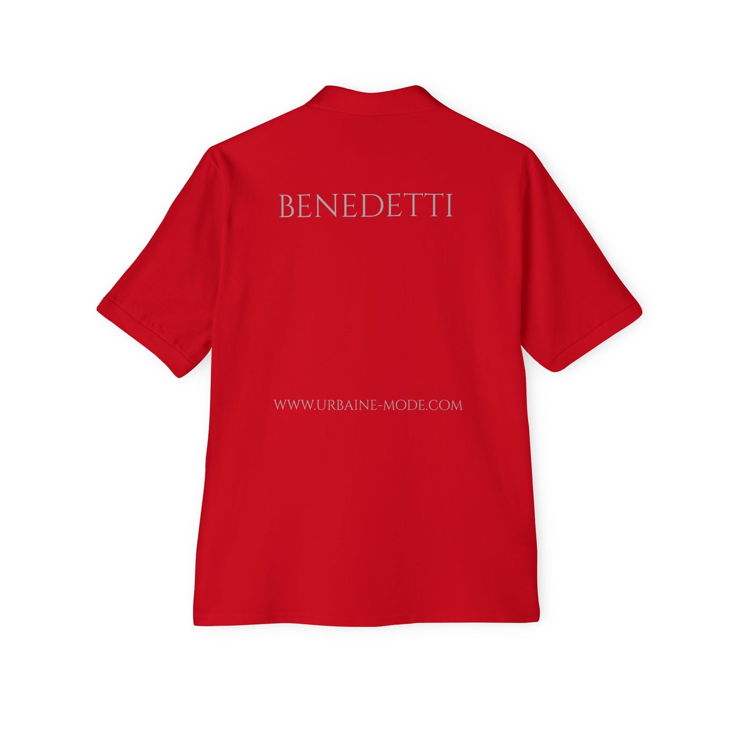 Benedetti - Como culpar el viento si yo abri la ventana - Men's Piqué Polo
