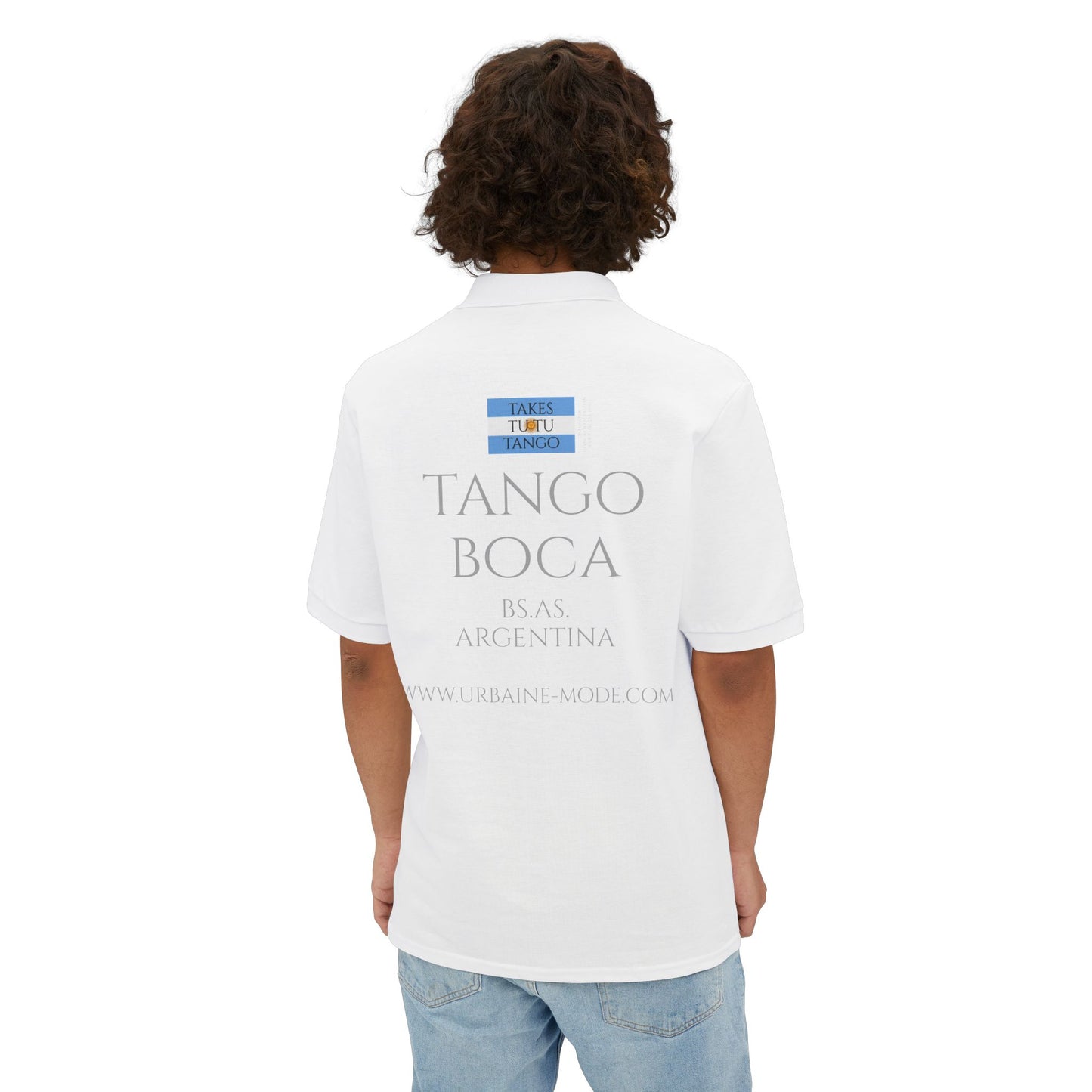 Takes Tu Tu Tango 2 - Men's Piqué Polo