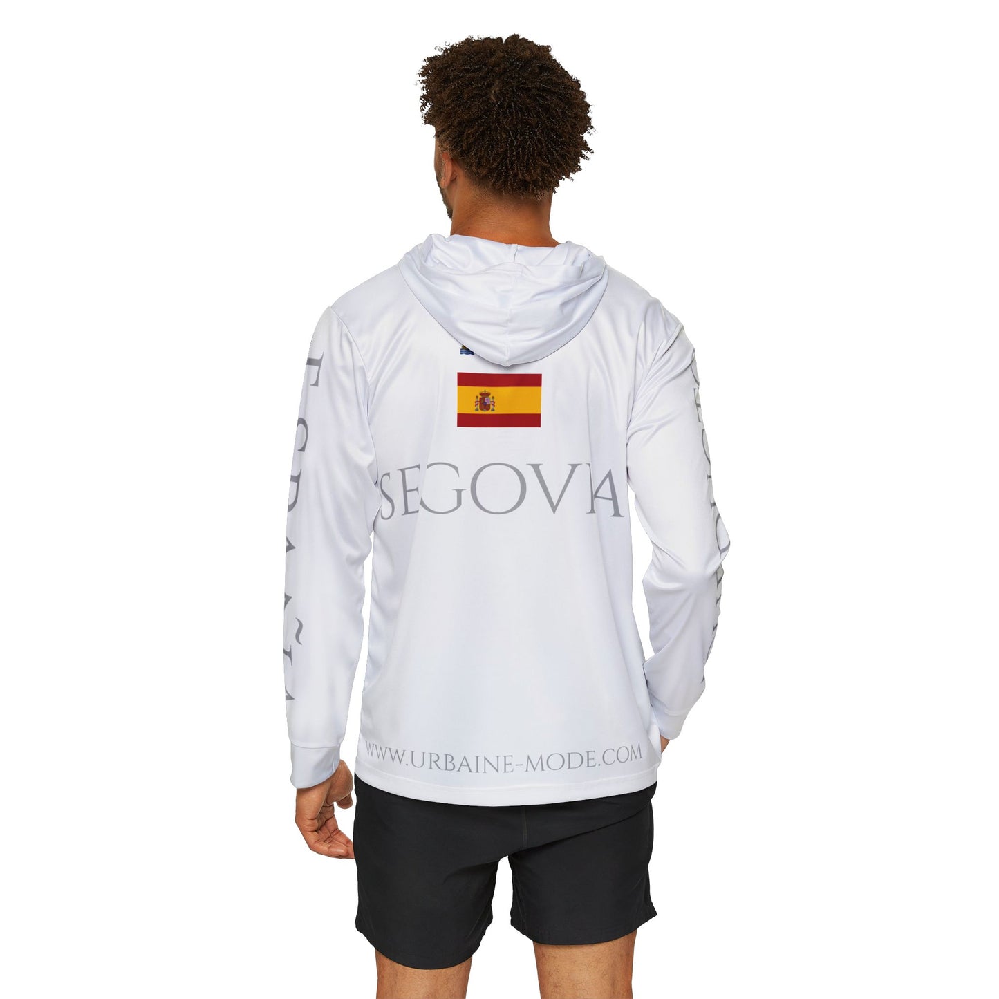 Bus - Segovia - Spain - Men's Sports Warmup Hoodie (AOP)