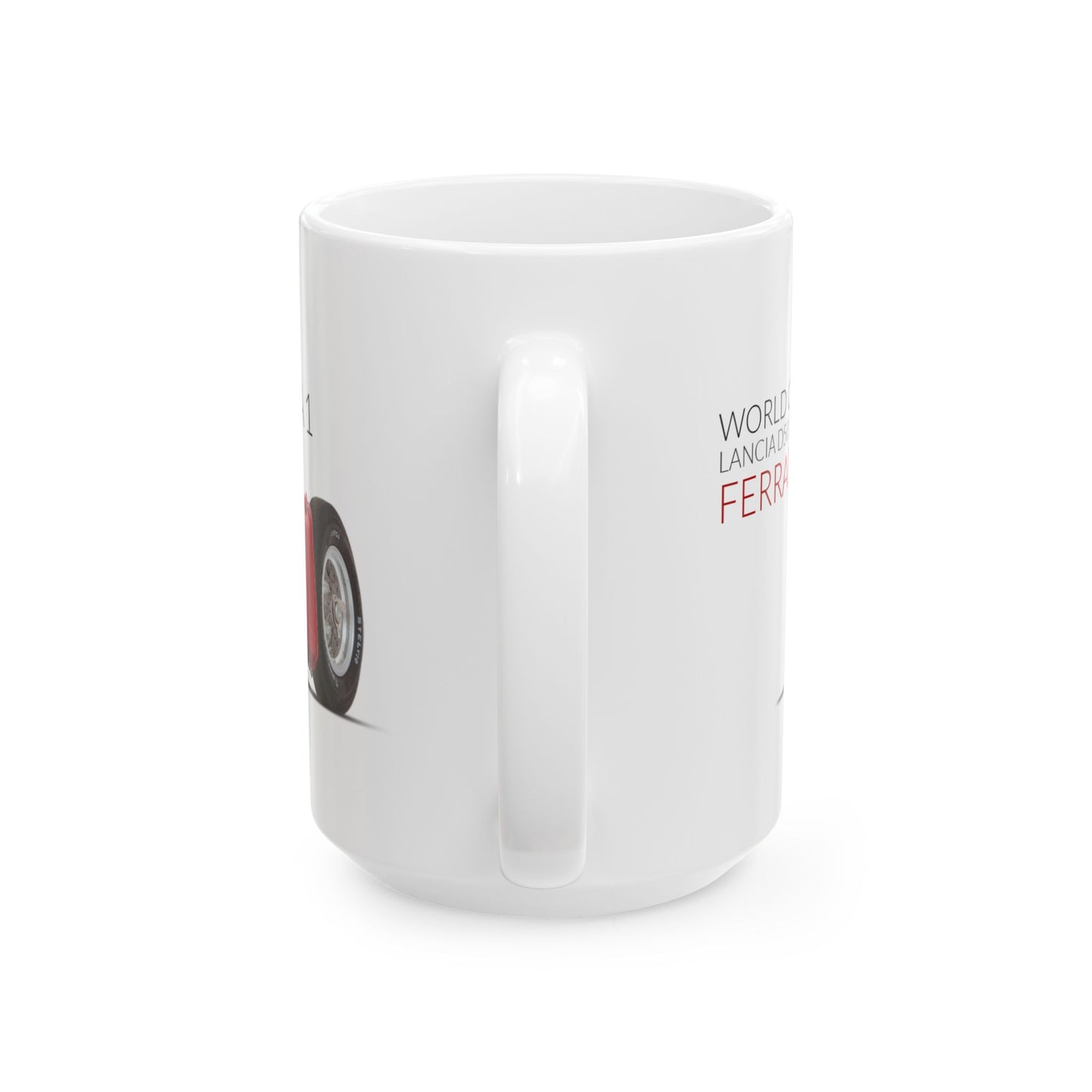 F1 GP Legends 1956 Fangio Ferrari-Lancia Ceramic Mug, (11oz, 15oz)