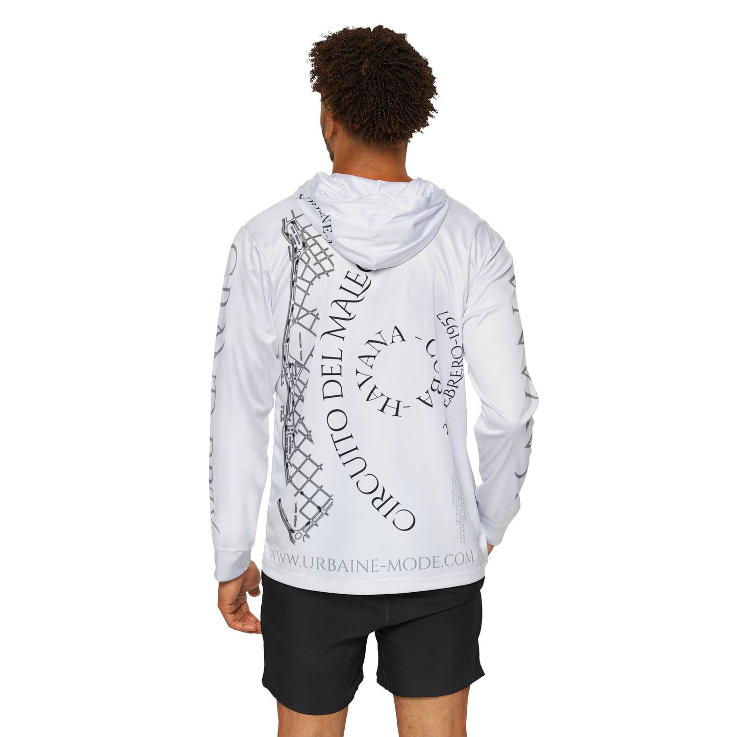 Legends GP - Havana Grand Prix - Circuito Malecon - Cuba - Men's Sports Warmup Hoodie (AOP)