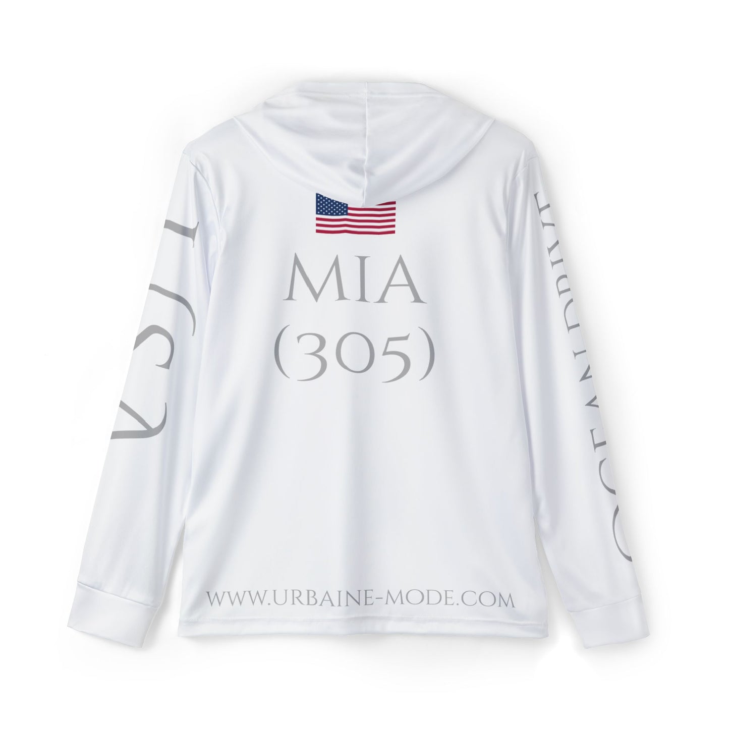 Bus - MIA - SOUTH BEACH - - USA - Men's Sports Warmup Hoodie (AOP)