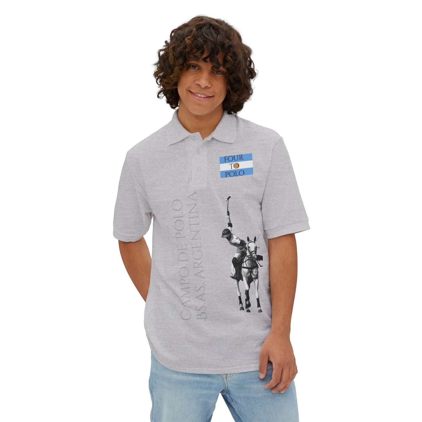 Tiro Polo Clean - Polo - Men's Piqué Polo