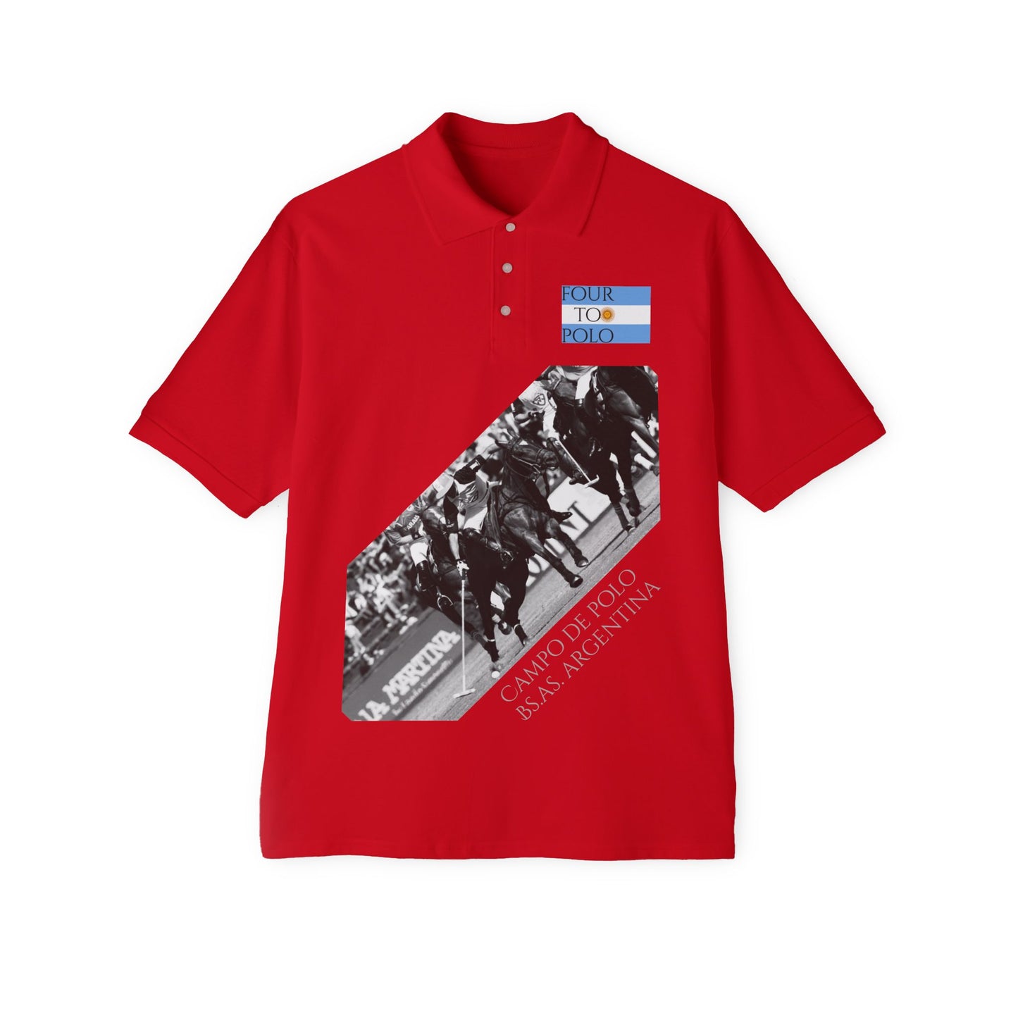 Quilombo - Polo - Men's Piqué Polo