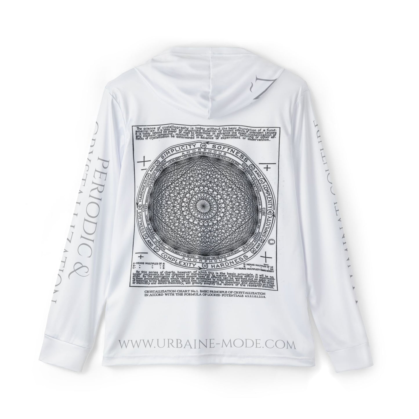 Illuminati - Periodic Chart & Crystallization - Men's Sports Warmup Hoodie  (AOP)