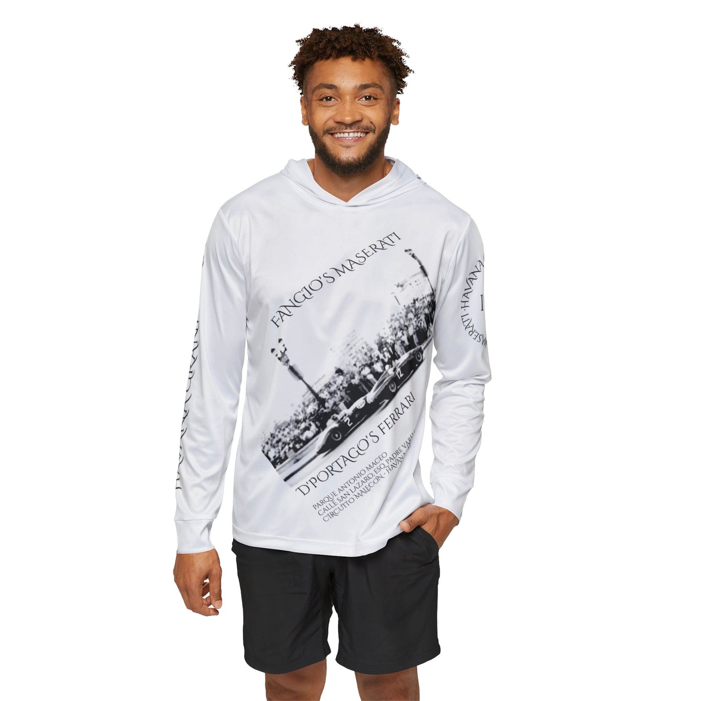 Copy of Legends GP - Havana Grand Prix - Circuito Malecon - Cuba - Men's Sports Warmup Hoodie (AOP)