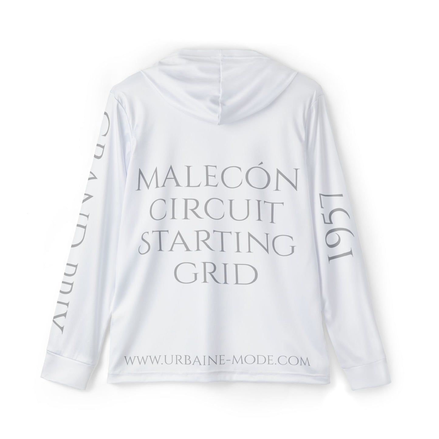 Legend GP - 1957 Havana - Cuba - Malecon Circuit Starting Grid - Men's Sports Warmup Hoodie (AOP)