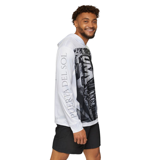 Metro - Madrid - Spain - Men's Sports Warmup Hoodie (AOP)