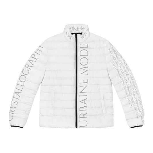 Illuminati - Crystallization Front - Men's Puffer Jacket (AOP)