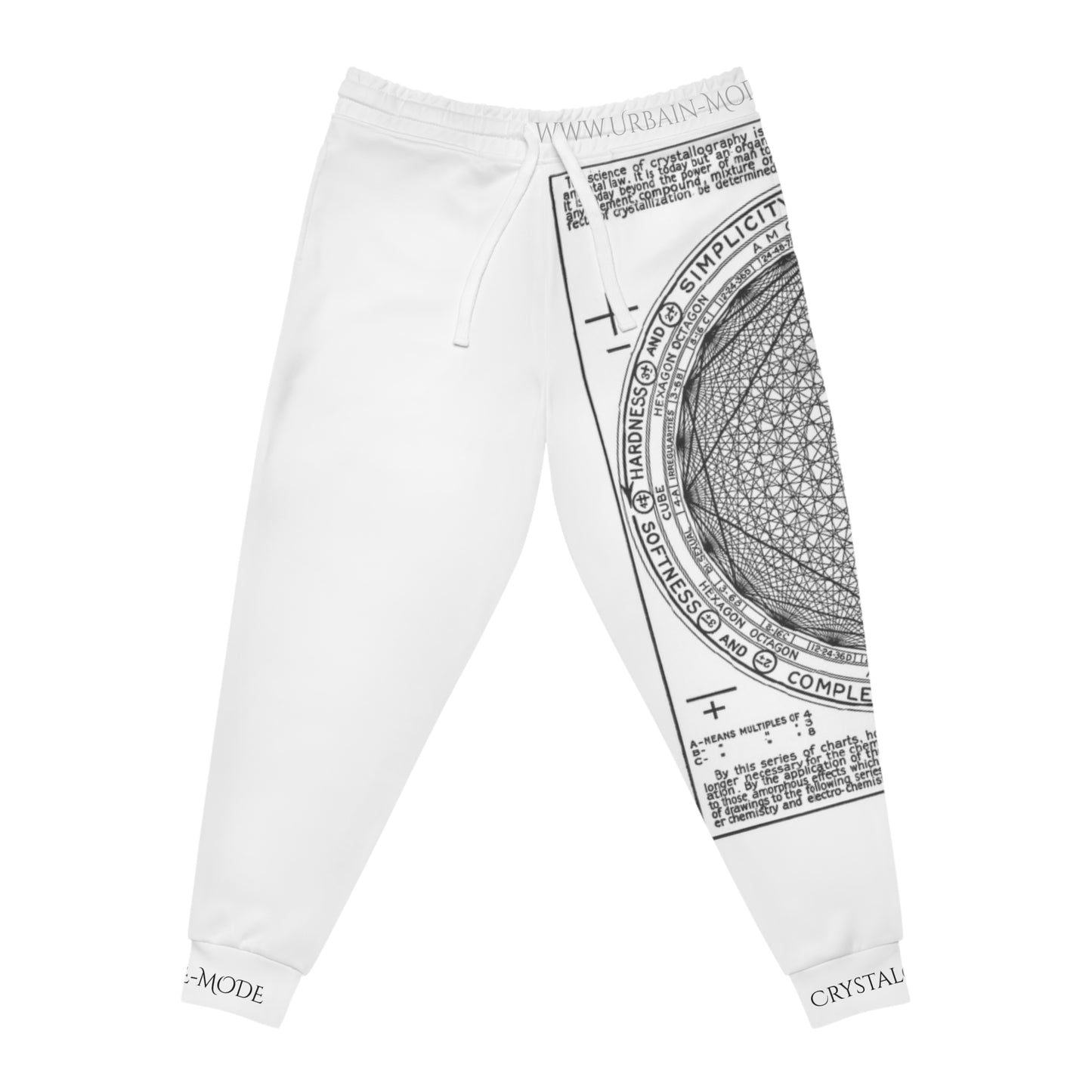 Illuminati - Crystalization - Left Leg - Jogger