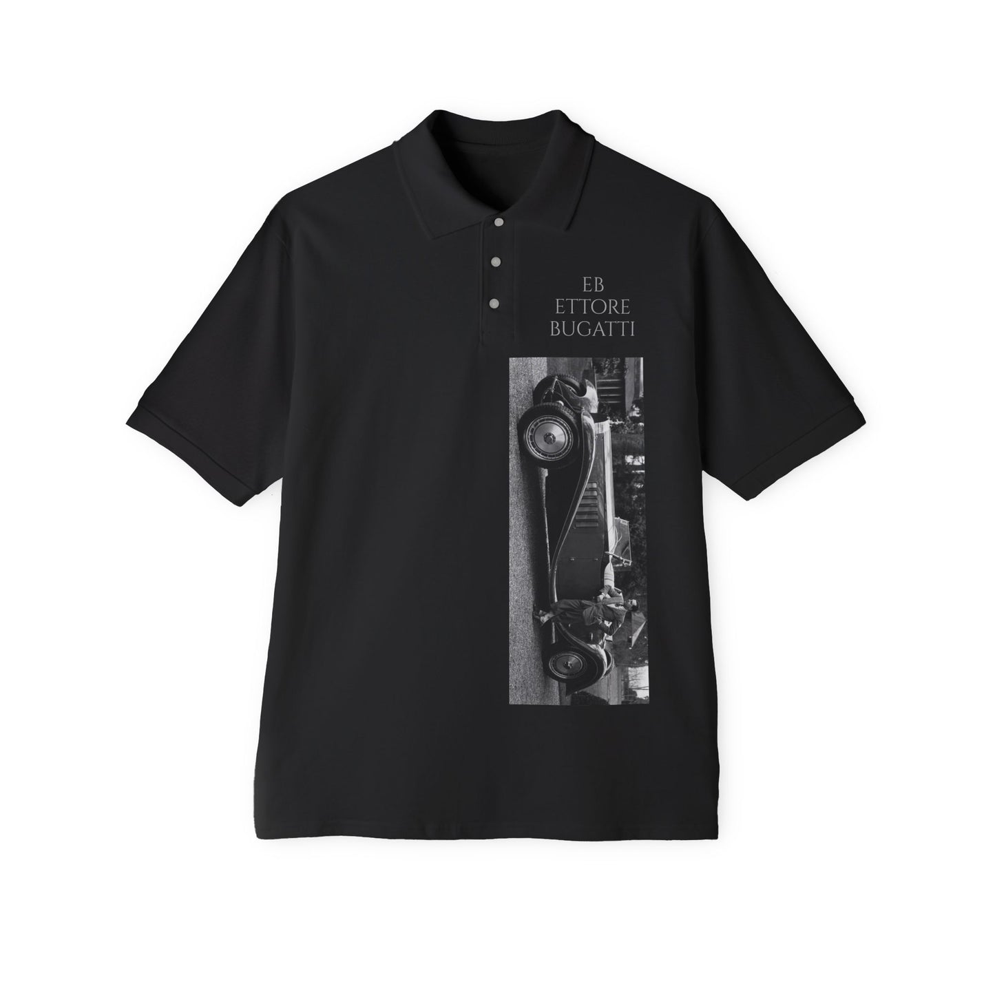 Legends Ettore Bugatti - Men's Piqué Polo