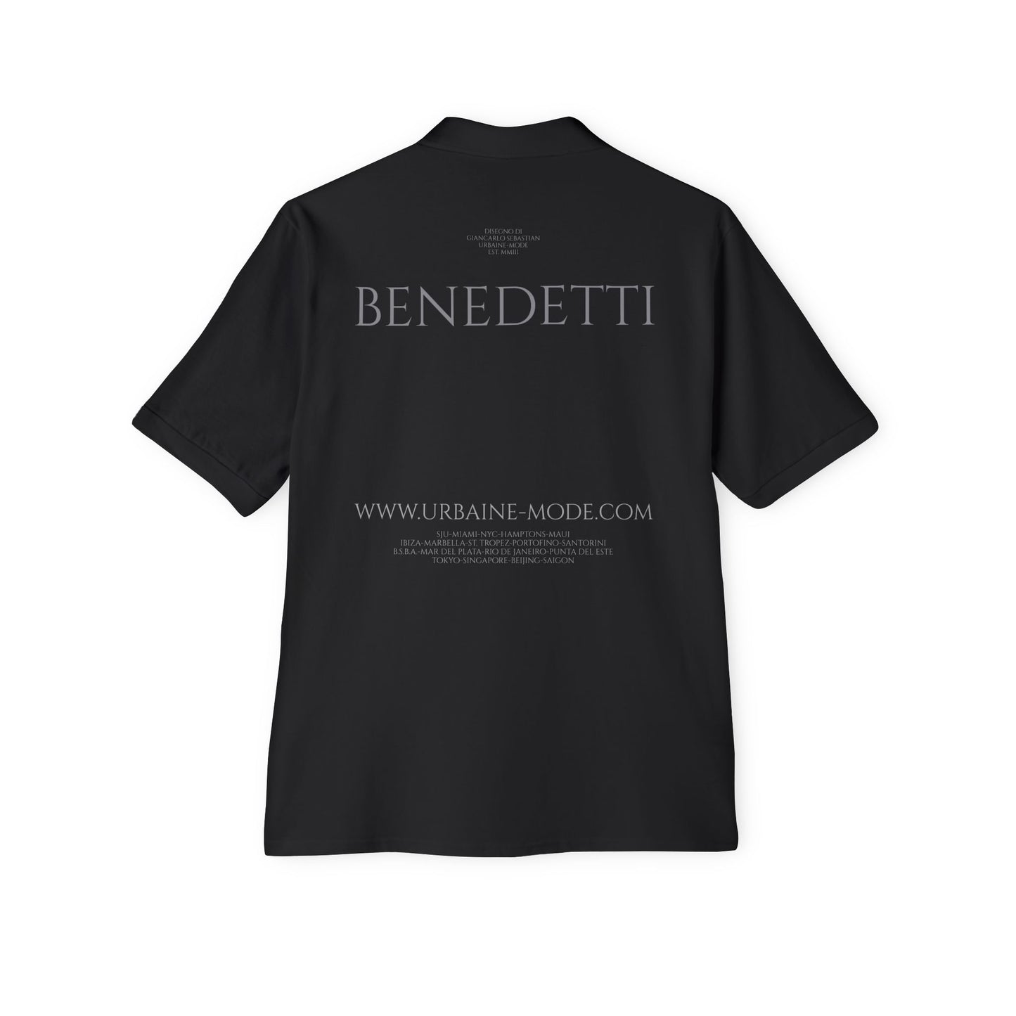 Benedetti - Estas hecho de buena madera - Men's Piqué Polo