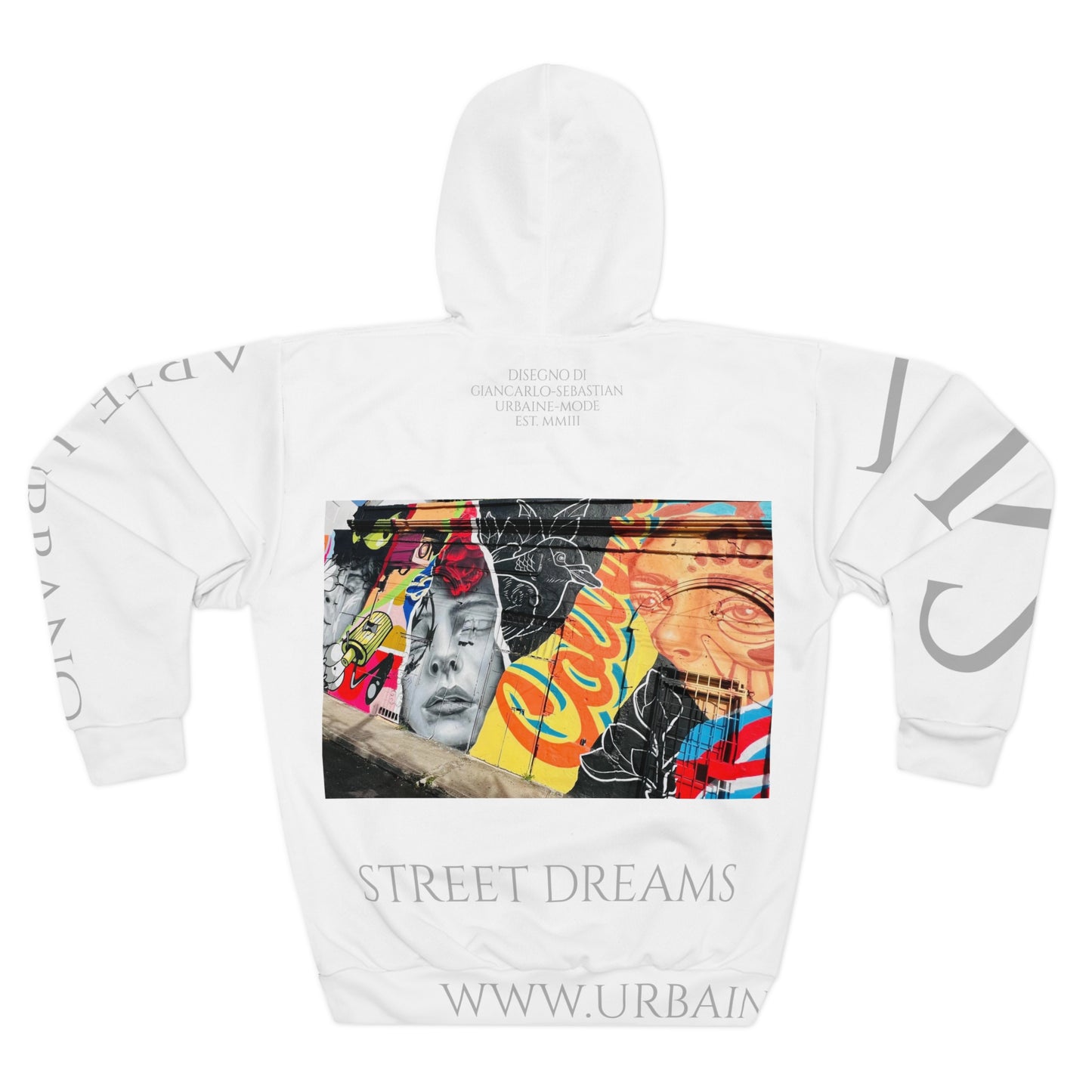 Street Art - Street Dreams - Color - Unisex Pullover Hoodie (AOP)