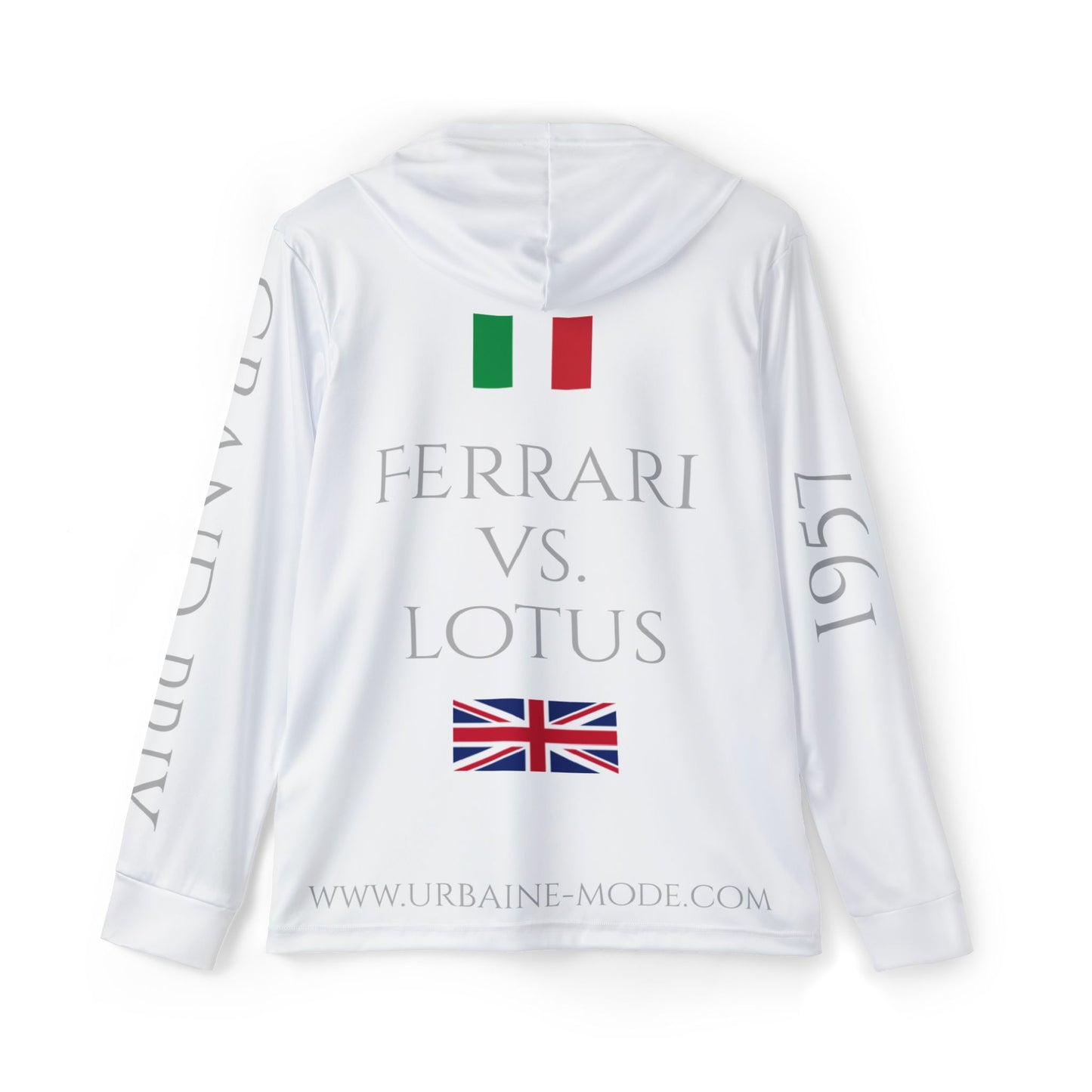 Legend GP - 1957 Havana - Cuba - Ferrari vs Lotus - Men's Sports Warmup Hoodie (AOP)