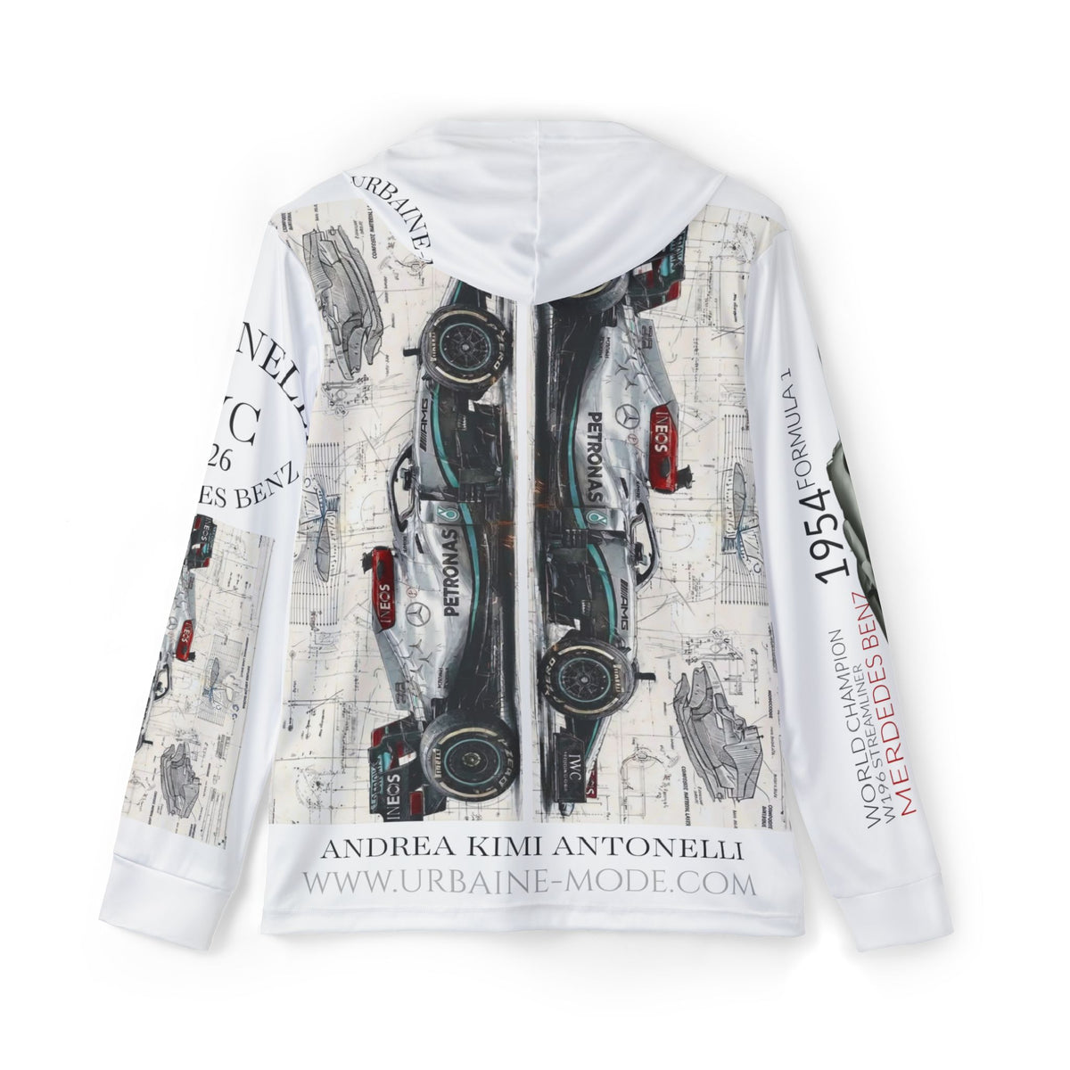 Copy of Copy of Copy of Legends GP - Havana Grand Prix - Circuito Malecon - Cuba - Men's Sports Warmup Hoodie (AOP)