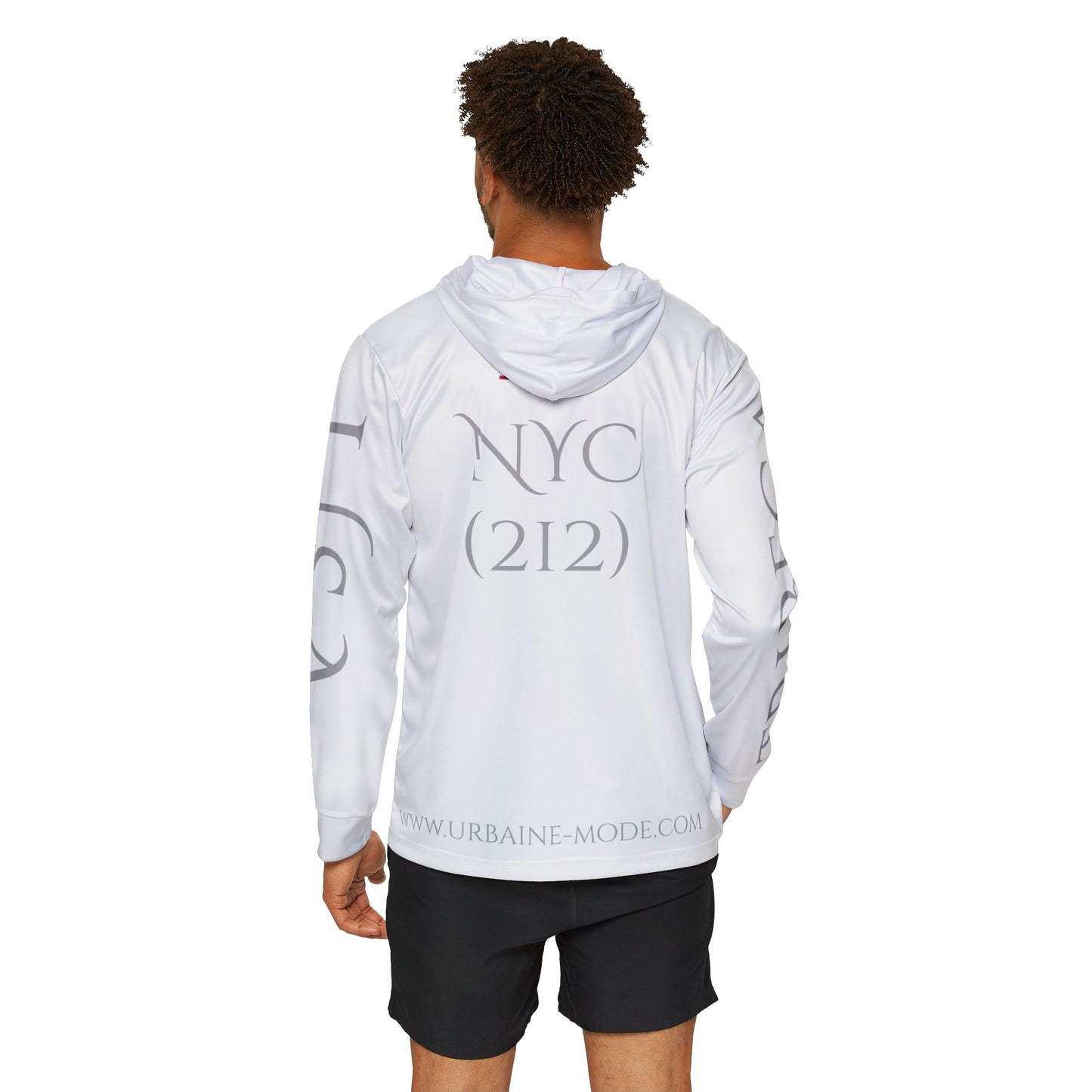 Bus - NYC - USA - Men's Sports Warmup Hoodie (AOP)