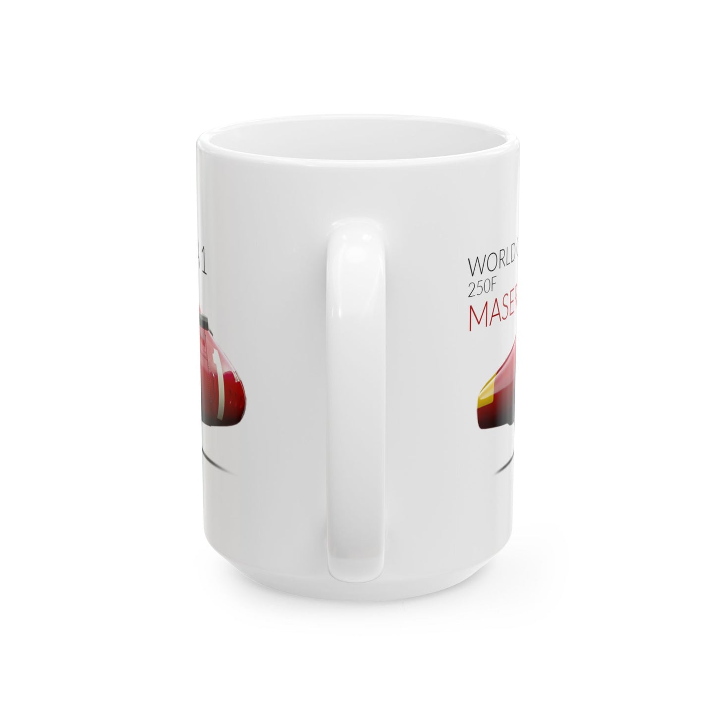 F1 GP Legends 1957 Fangio Maserati Ceramic Mug, (11oz, 15oz)