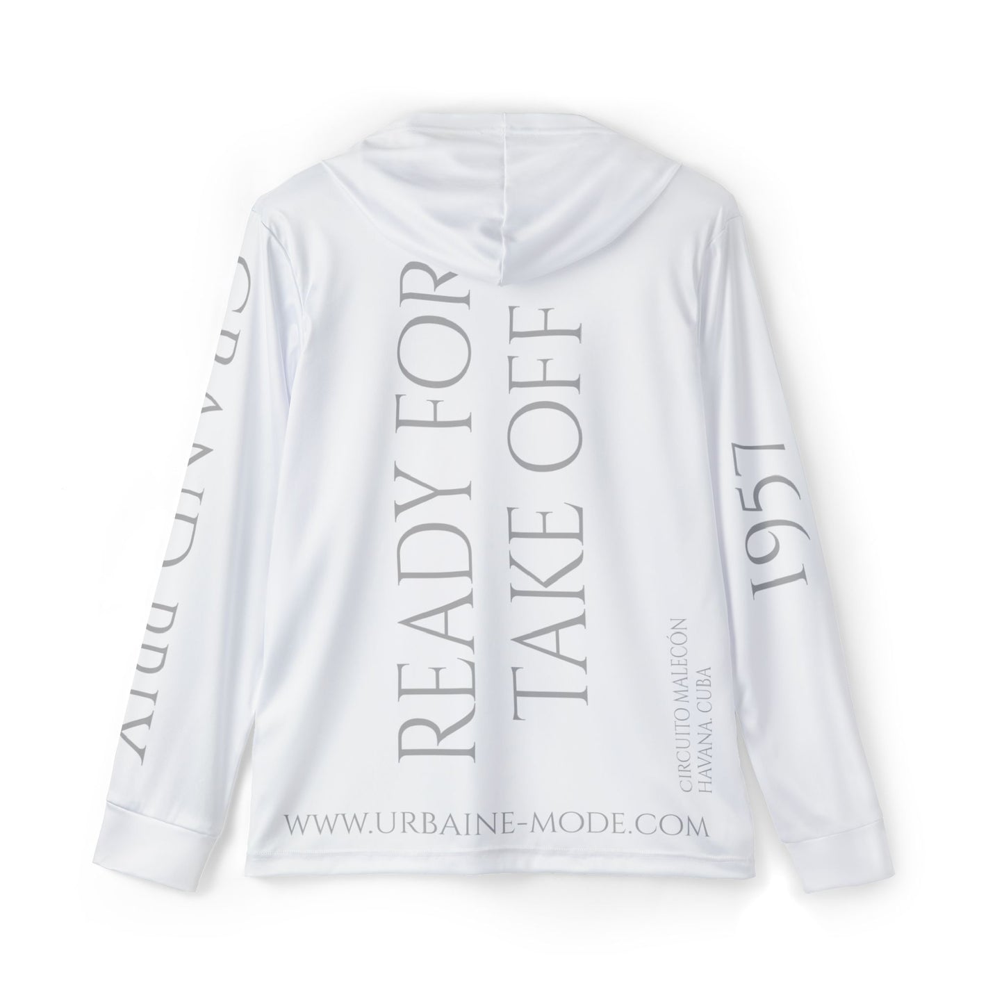 Legend GP - 1957 Havana - Cuba - Ready for Take off - Men's Sports Warmup Hoodie (AOP)