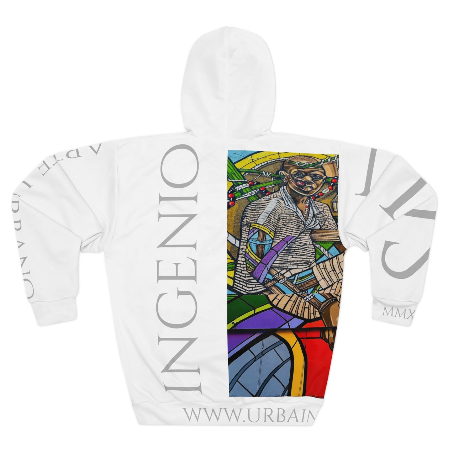 Street Art - Ingenio - Color - Unisex Pullover Hoodie (AOP)