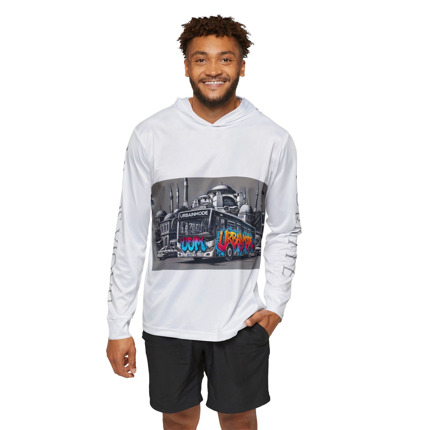 Bus - Istanbul - Turkey - Men's Sports Warmup Hoodie (AOP)