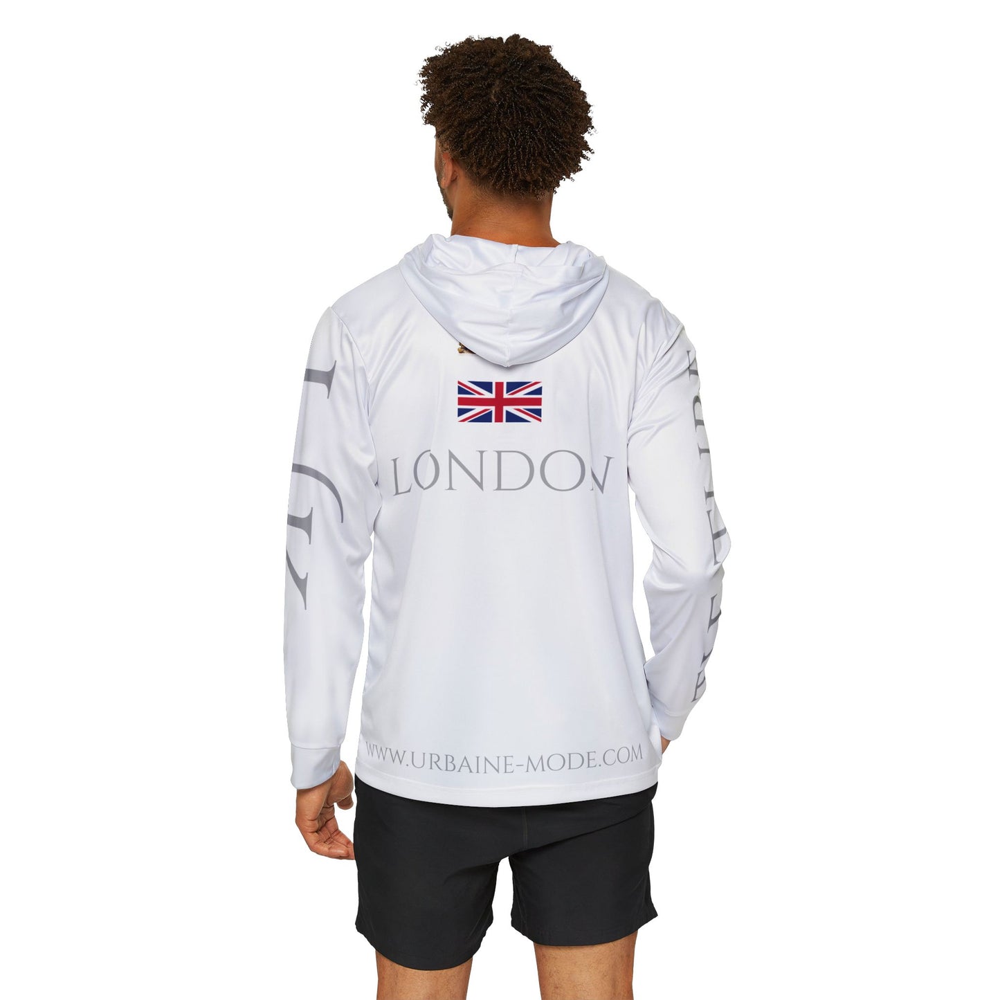 Metro Map - London - UK - Men's Sports Warmup Hoodie (AOP)