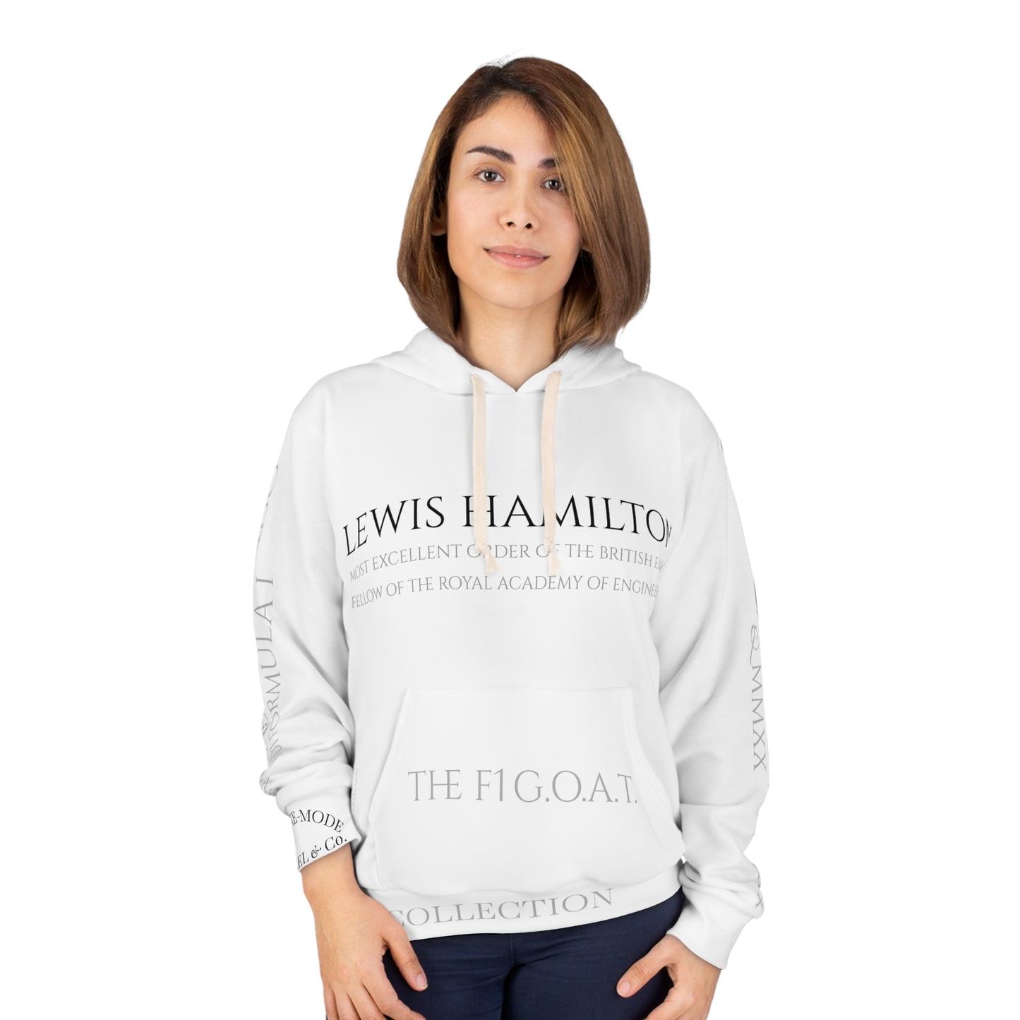Copy of Lewis Hamilton official 7 time world champion - Unisex Pullover Hoodie (AOP)