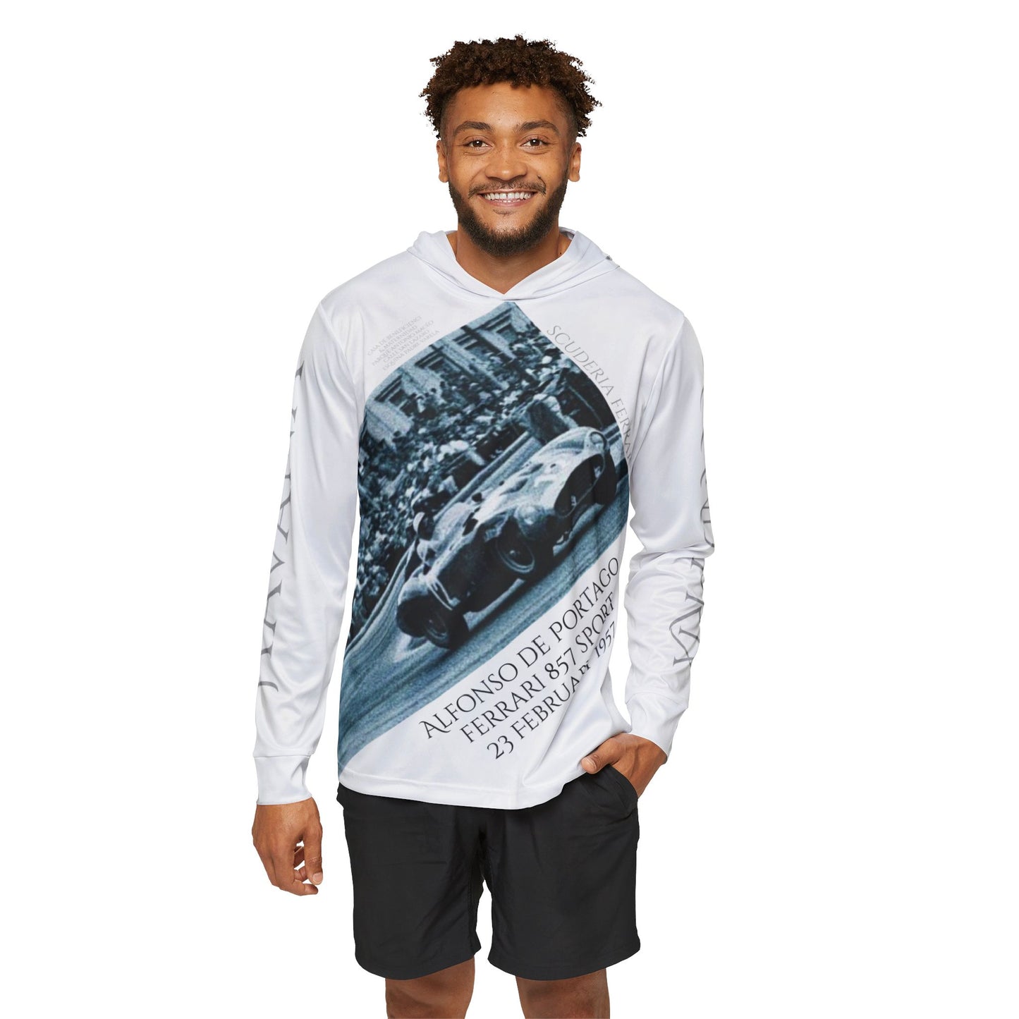 Legends GP - Havana Grand Prix - Circuito Malecon - Cuba - Men's Sports Warmup Hoodie (AOP)