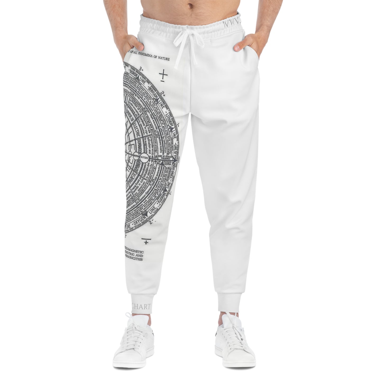 Iluminati - Periodic Chart - Athletic Joggers (AOP)