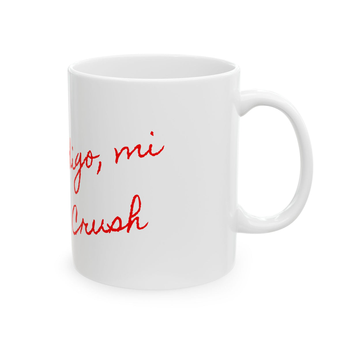 Ceramic Mug — "A Mi Puppy Luv" Minimalist Spanish Dog Lover Coffee Cup (11oz, 15oz)