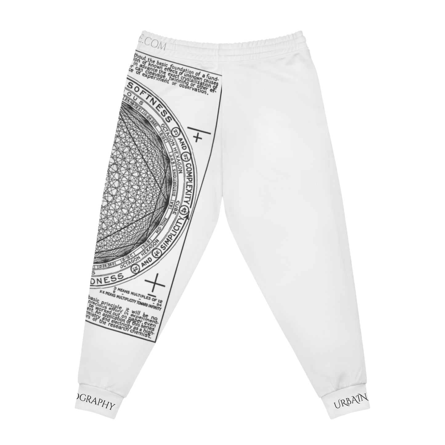 Illuminati - Crystalization - Left Leg - Jogger