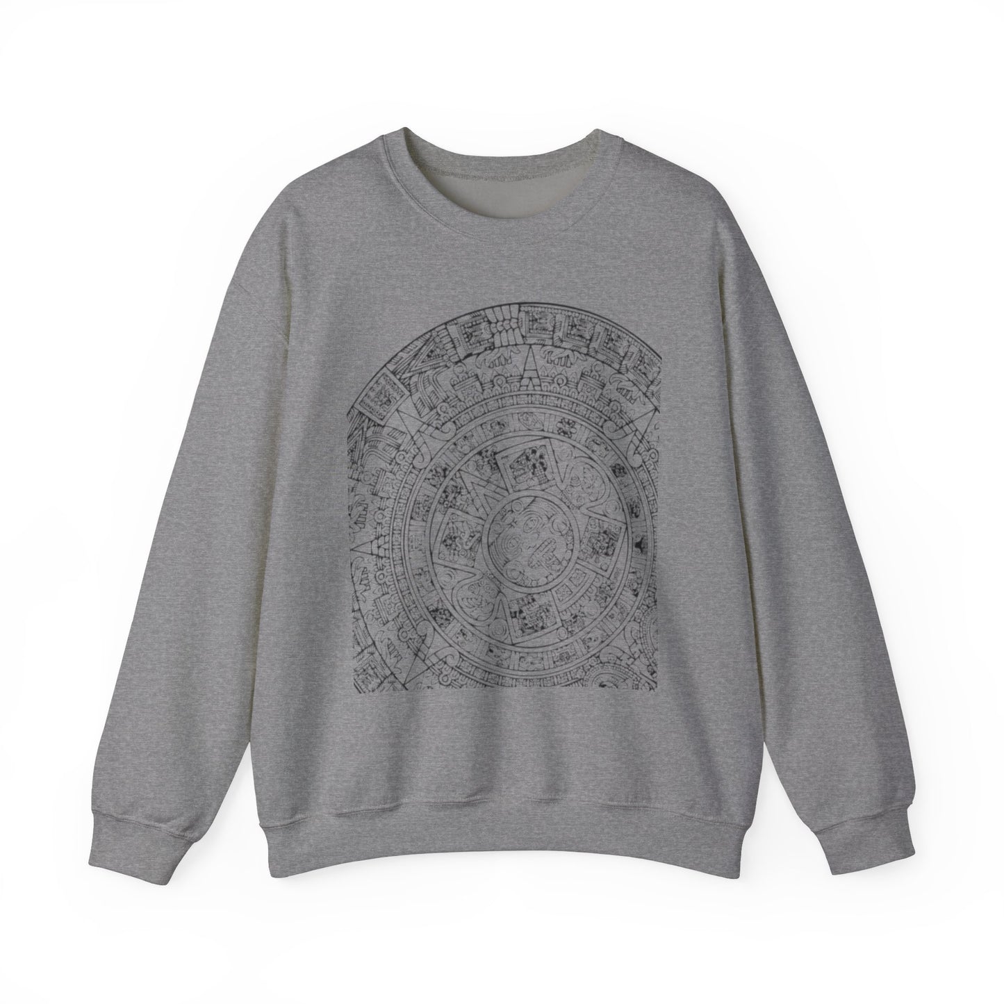 Aztec Calendar - Unisex Heavy Blend™ Crewneck Sweatshirt