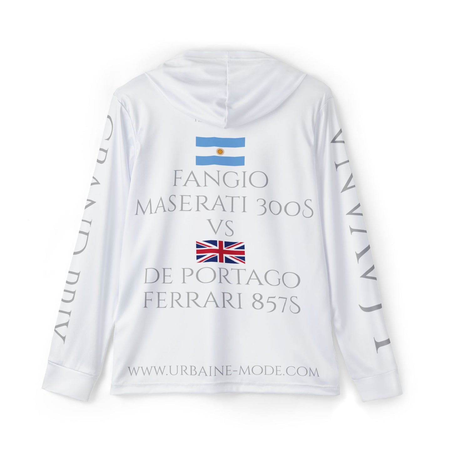 Legend GP - 1957 Havana - Cuba - Ferrari vs Maserati - Men's Sports Warmup Hoodie (AOP)