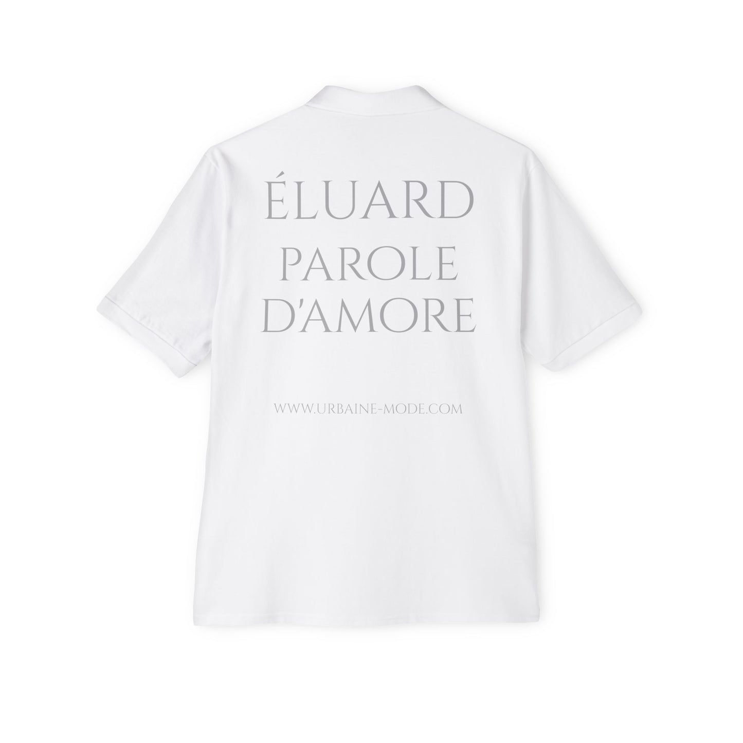 Eluard - I said yes to the world - In case you forget - Men's Piqué Polo