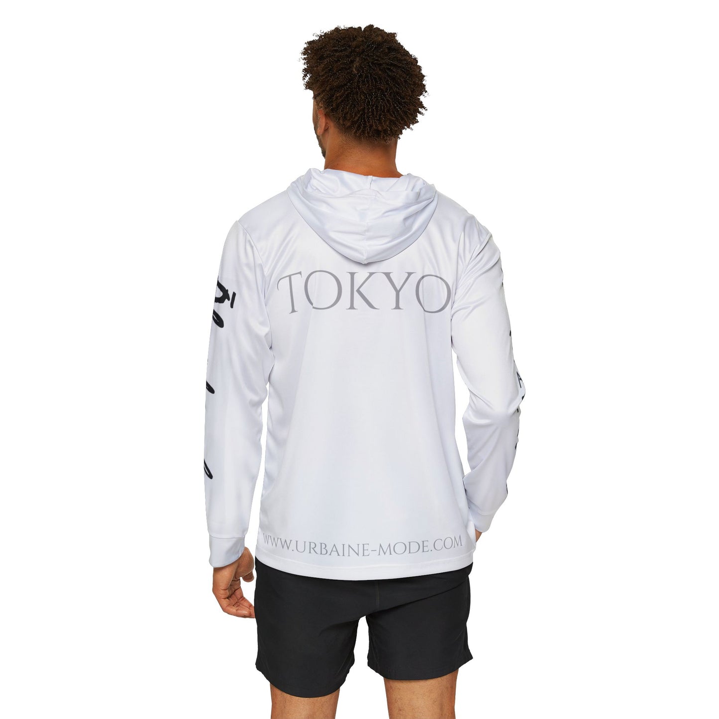 Bus - Tokyo - Japan - Men's Sports Warmup Hoodie (AOP)