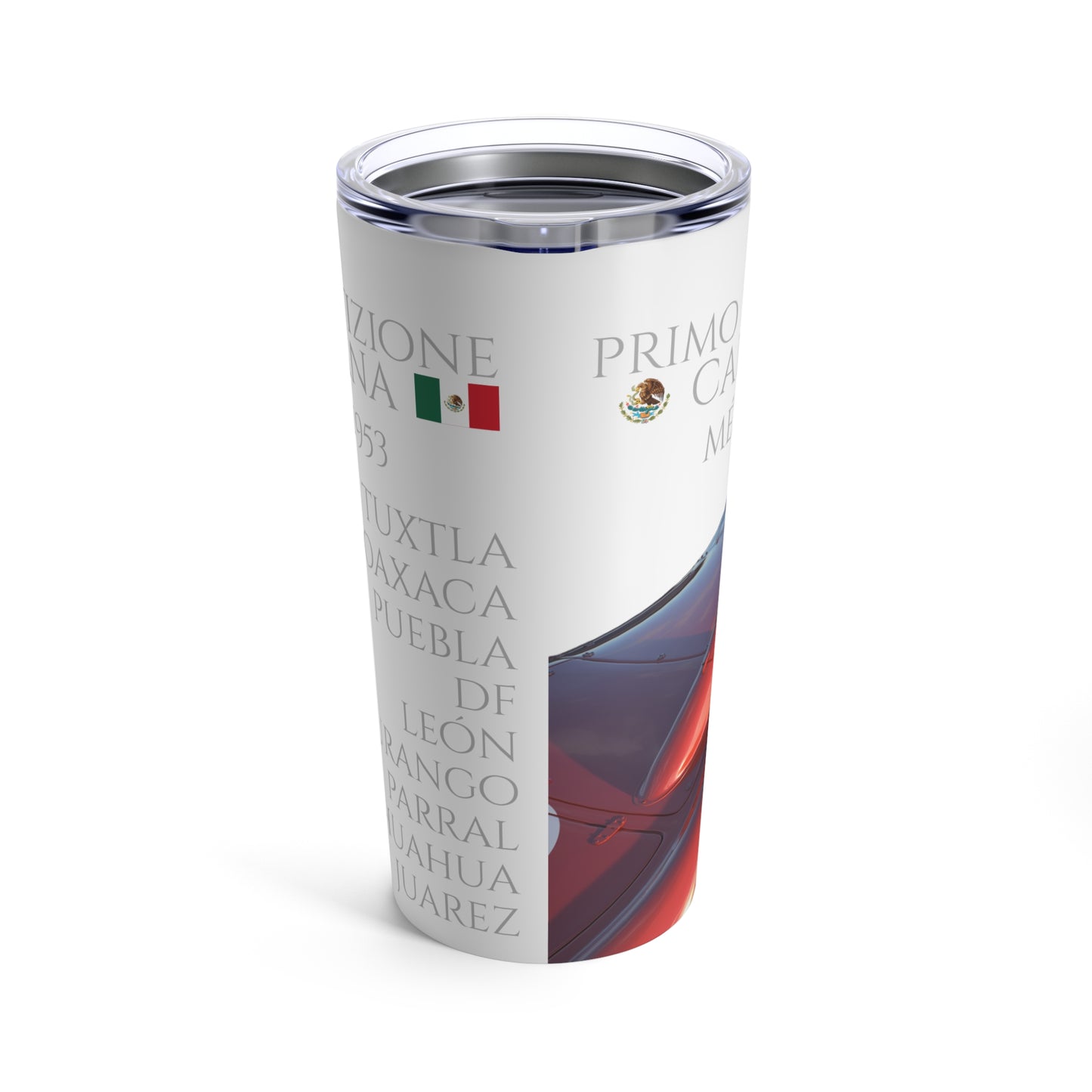 F1 Legends - Fanio Penta Campeón - Copy of Tumbler 20oz