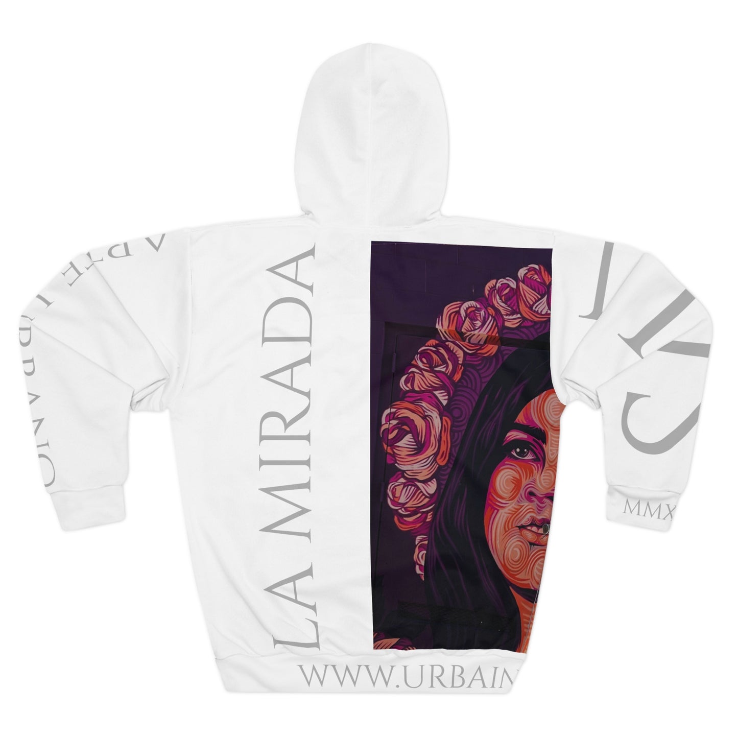 Street Art - Origen -La mirada - Unisex Pullover Hoodie (AOP)