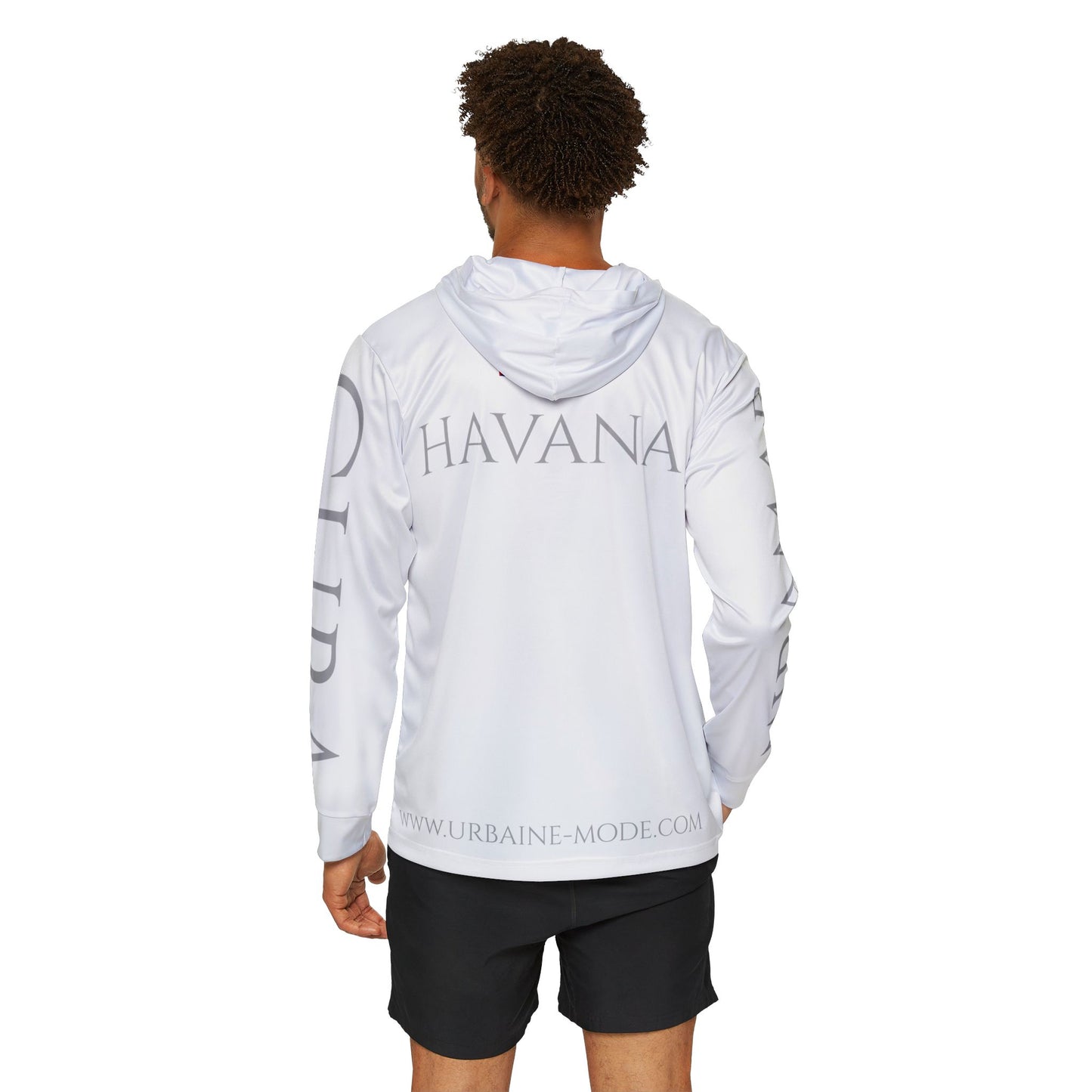 Bus - Havana - Cuba - Men's Sports Warmup Hoodie (AOP)