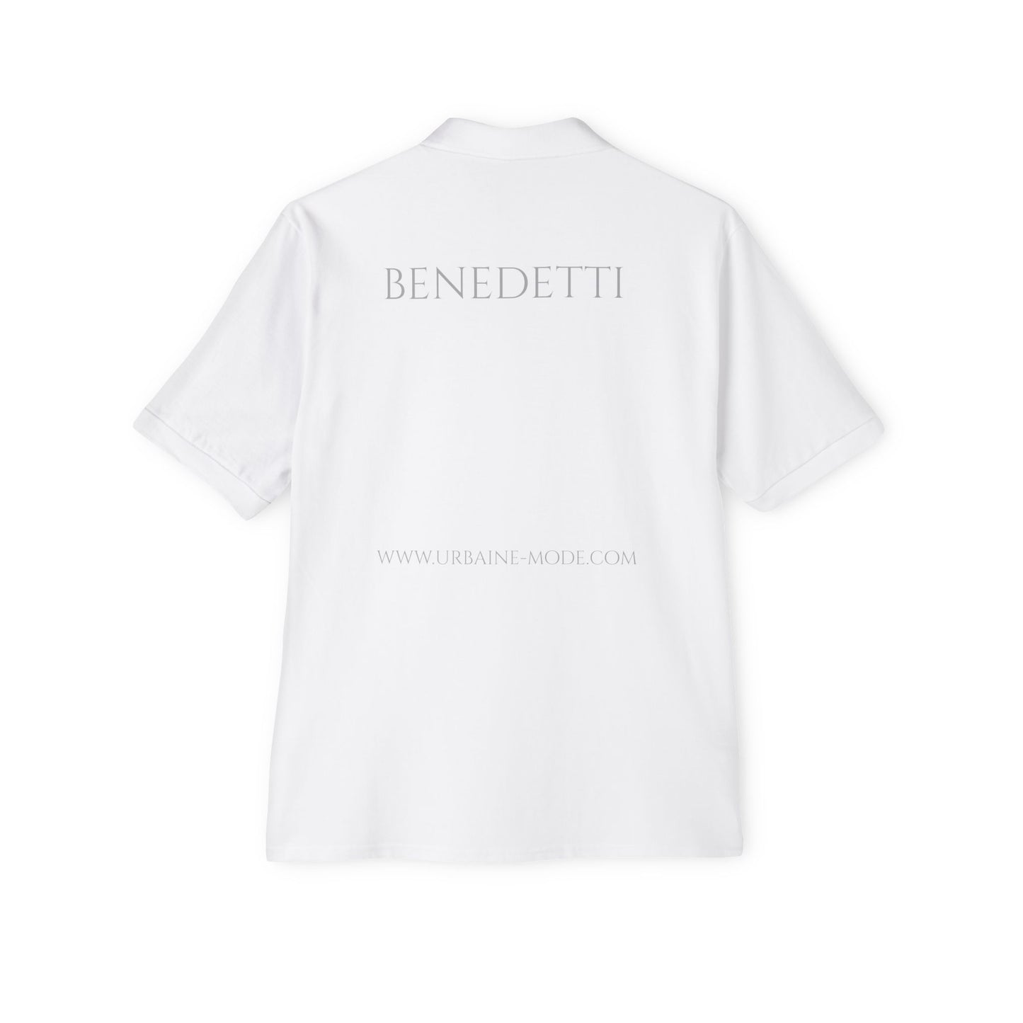 Benedetti - Como culpar el viento si yo abri la ventana - Men's Piqué Polo