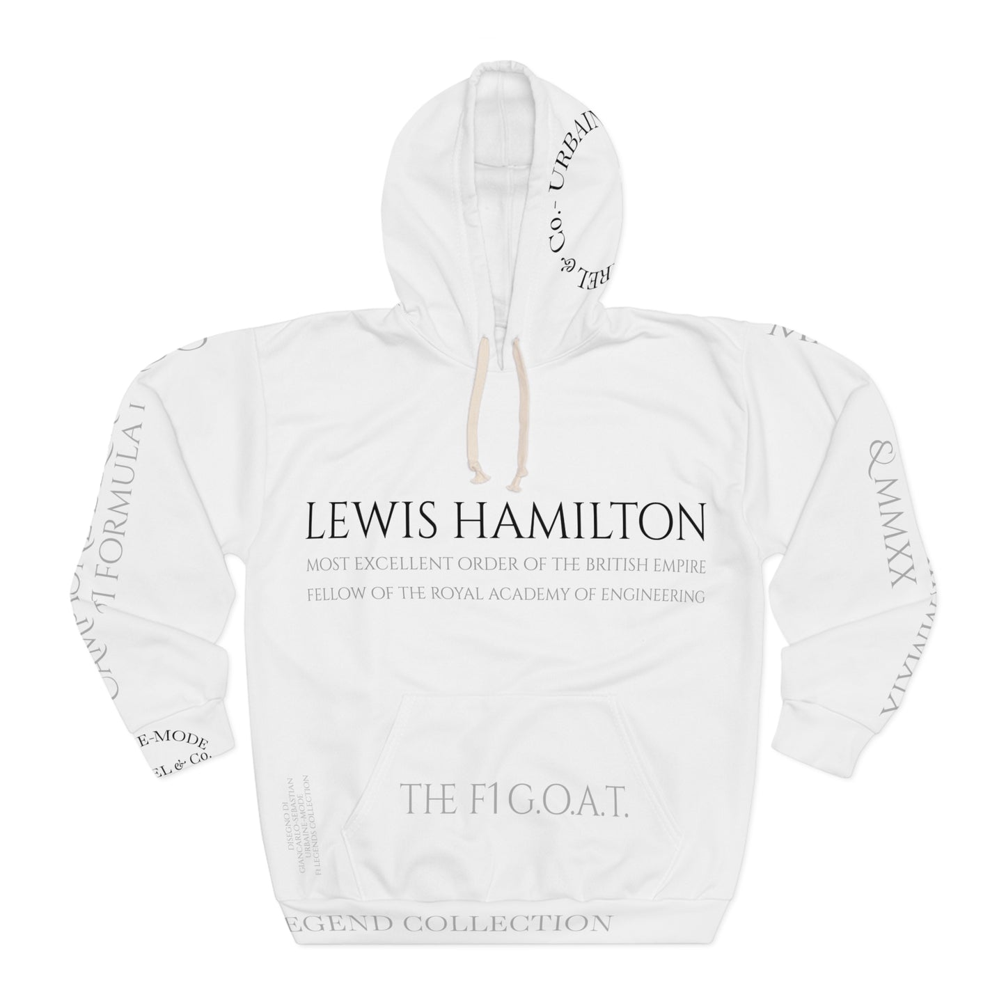 Copy of Lewis Hamilton official 7 time world champion - Unisex Pullover Hoodie (AOP)