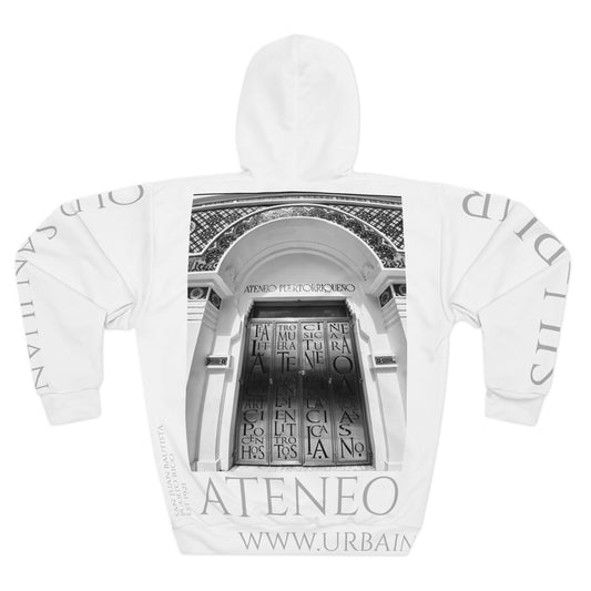 Arquitecture - SJU - PR - Ateneo PR - B&W - Unisex Pullover Hoodie (AOP)