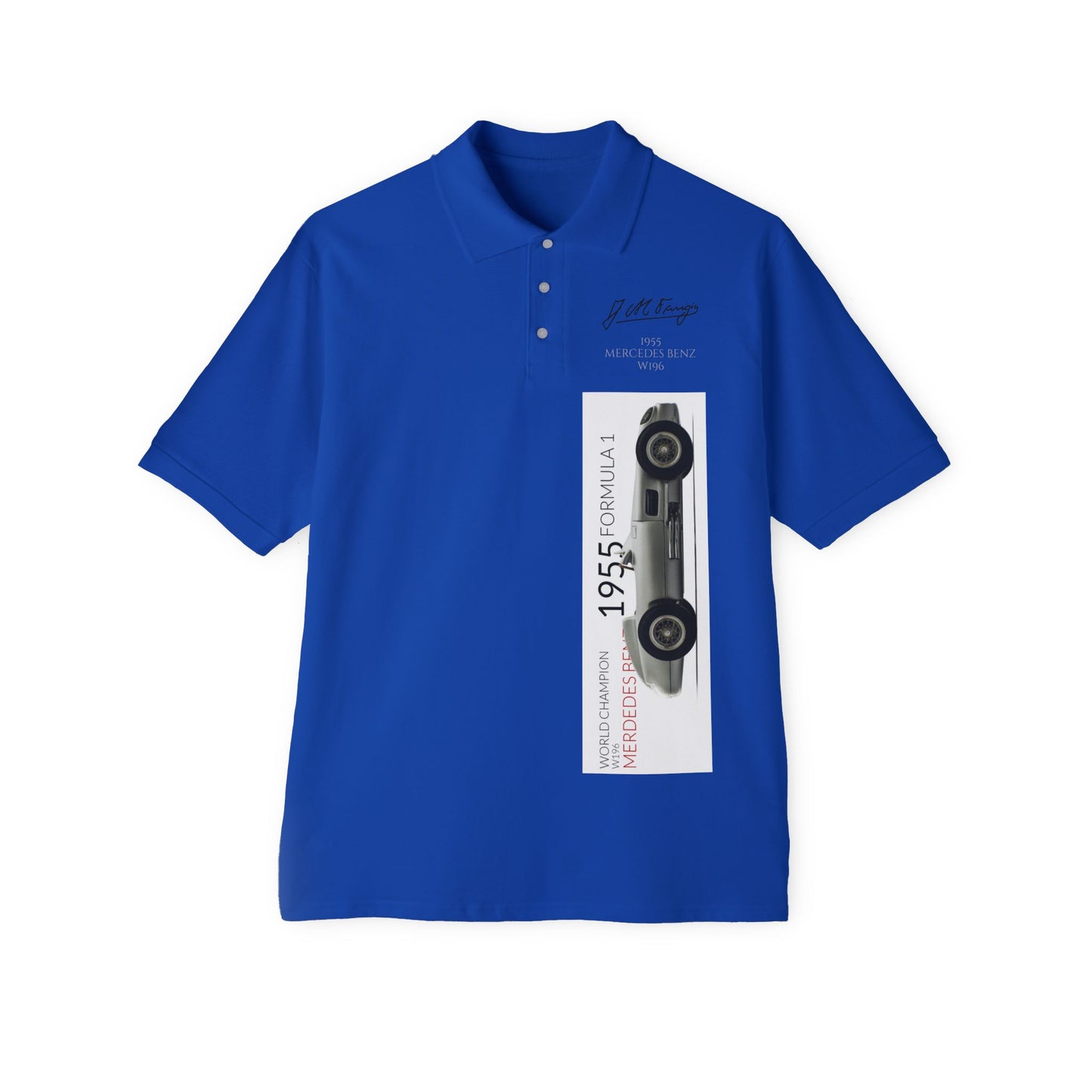 Fangio GP 1955 - Men's Piqué Polo